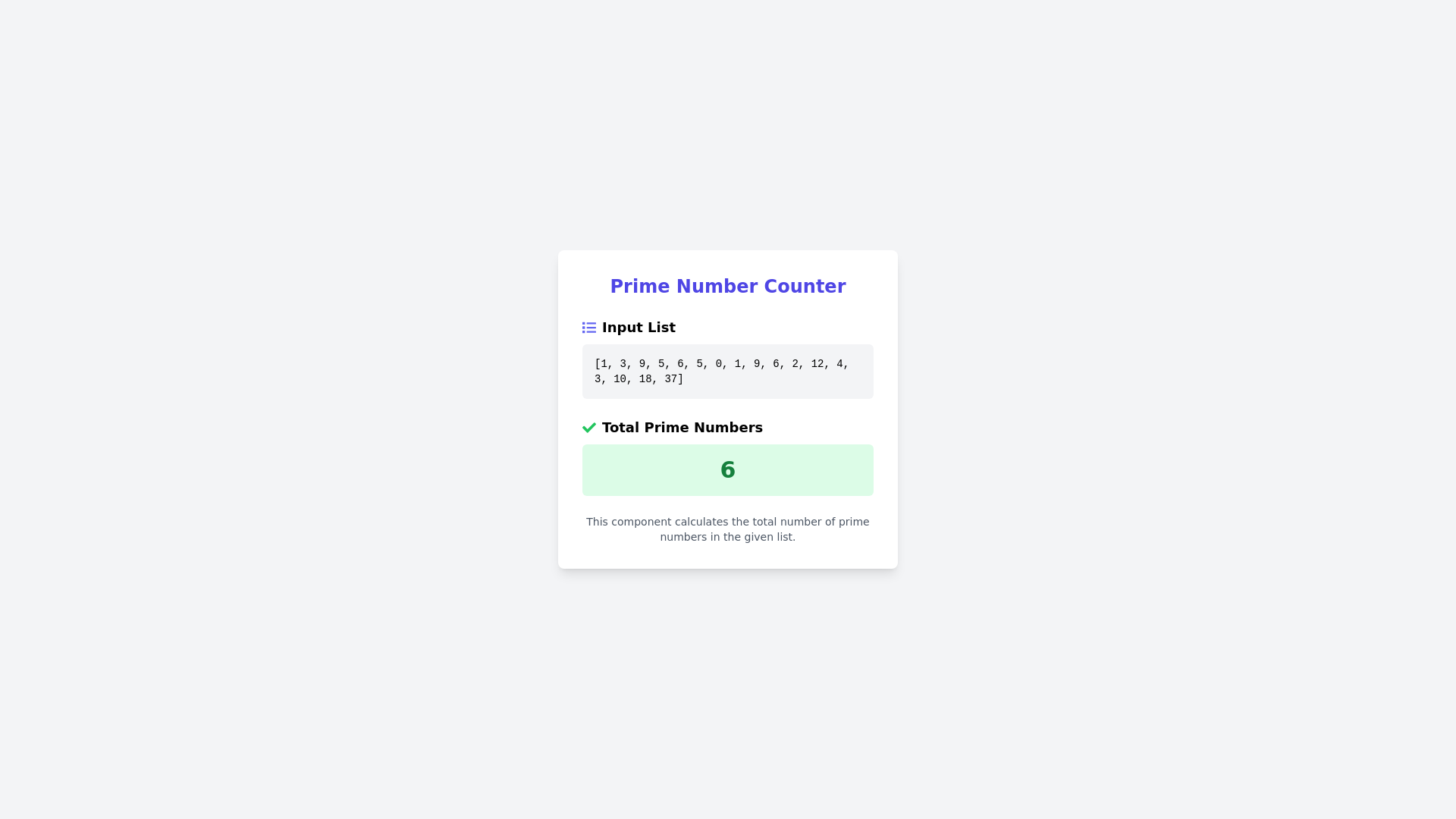 Component Preview