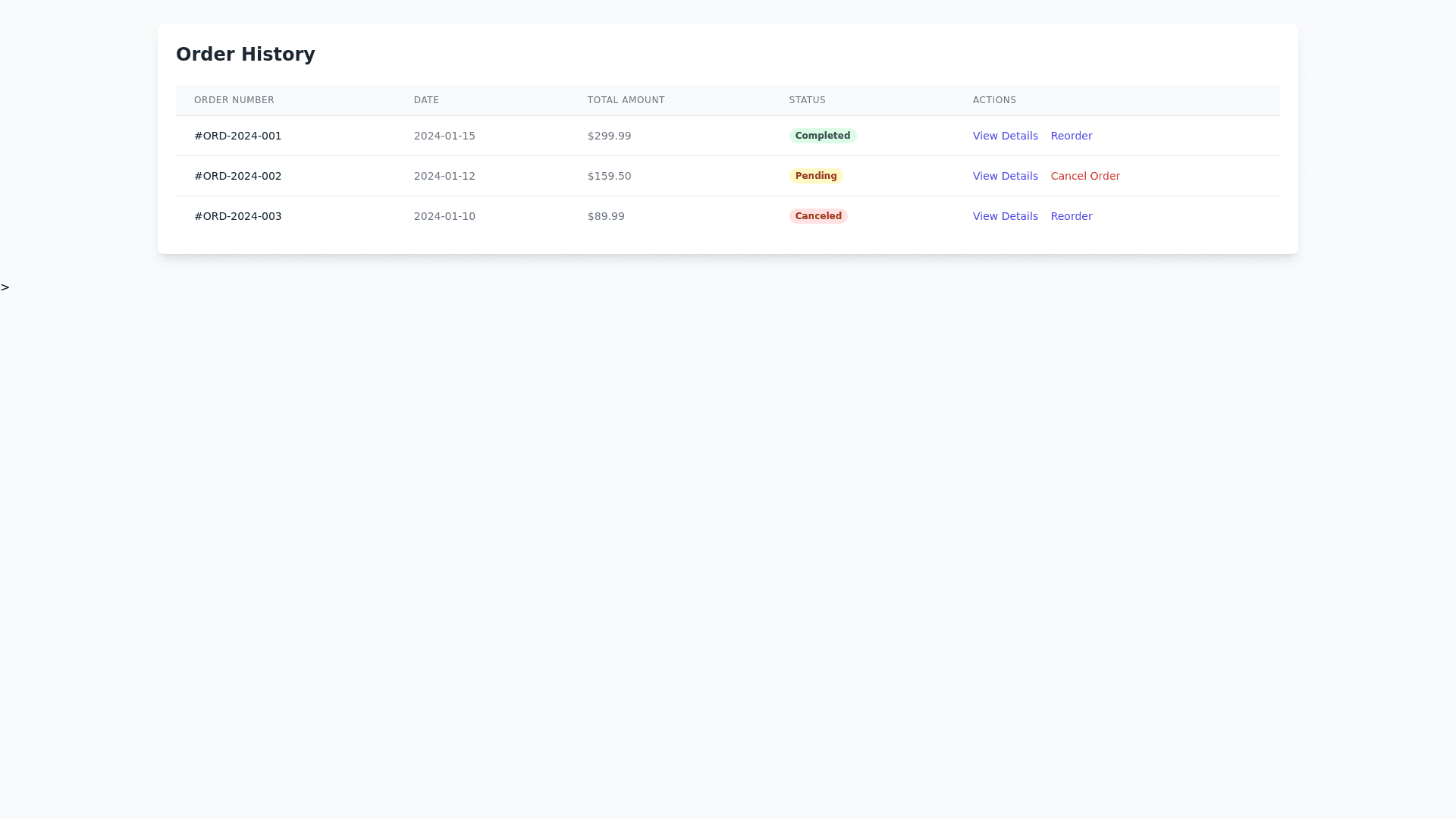 Component Preview