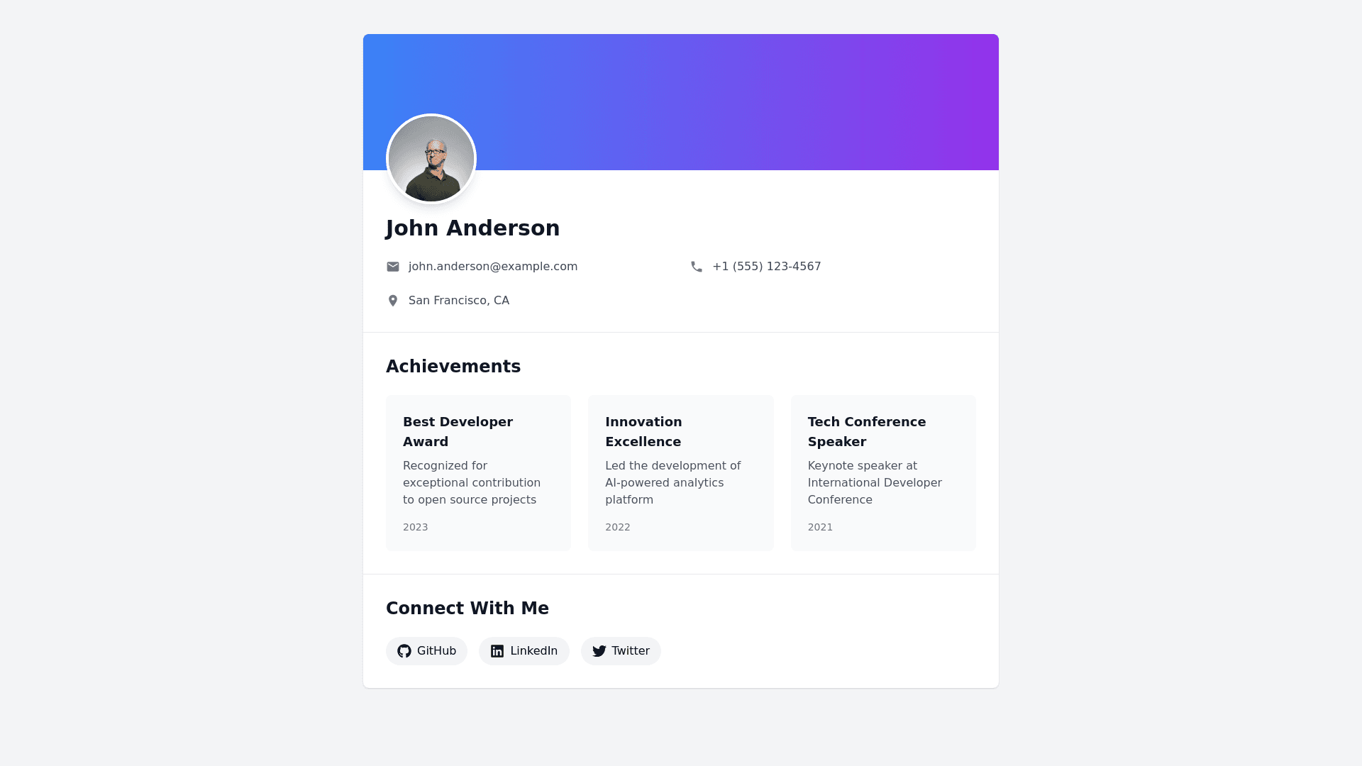 Component Preview