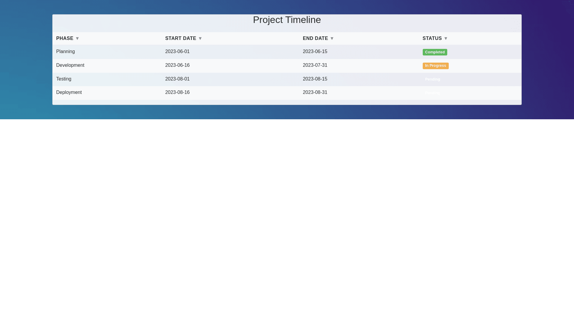 Component Preview