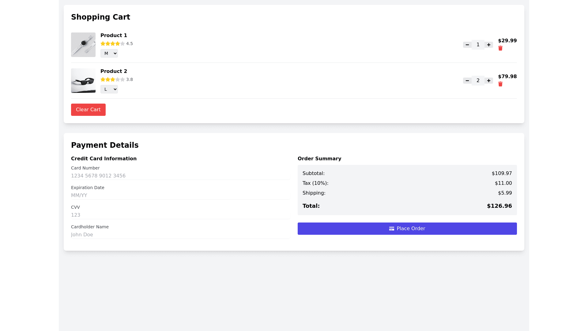 Component Preview