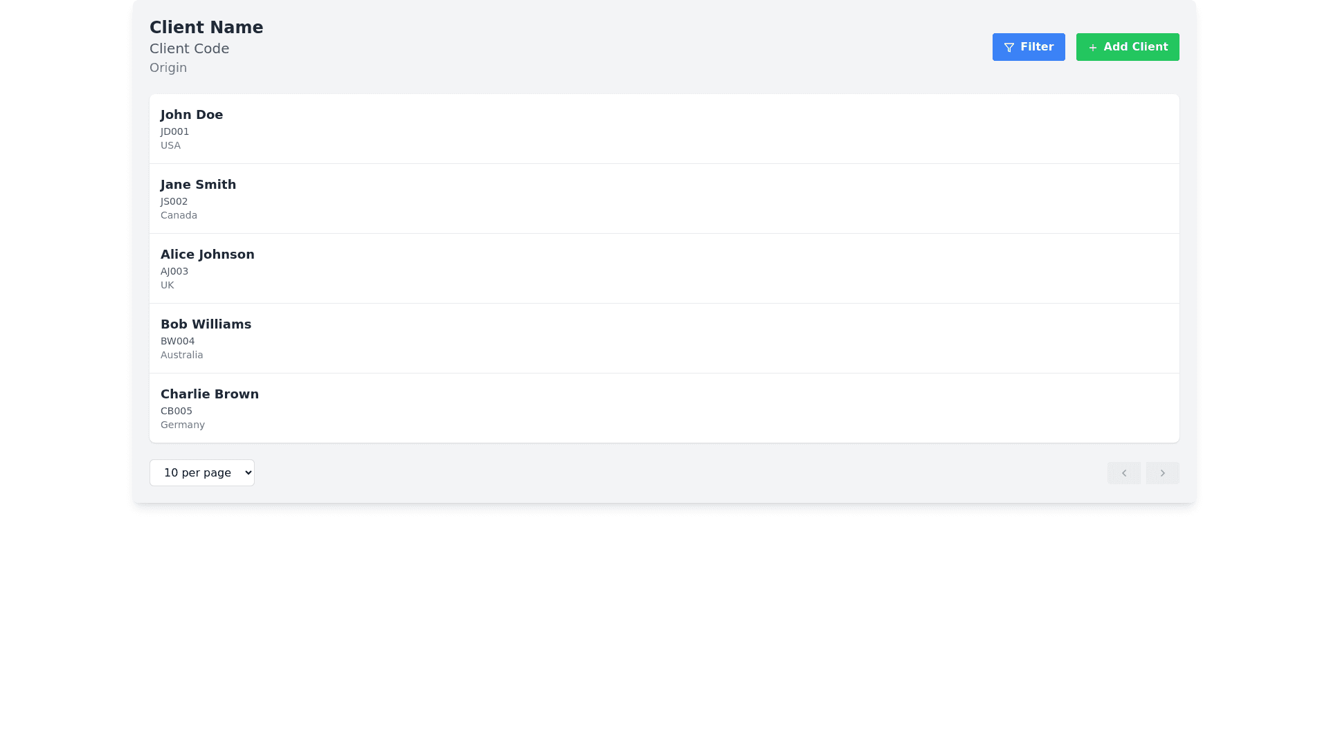 Component Preview