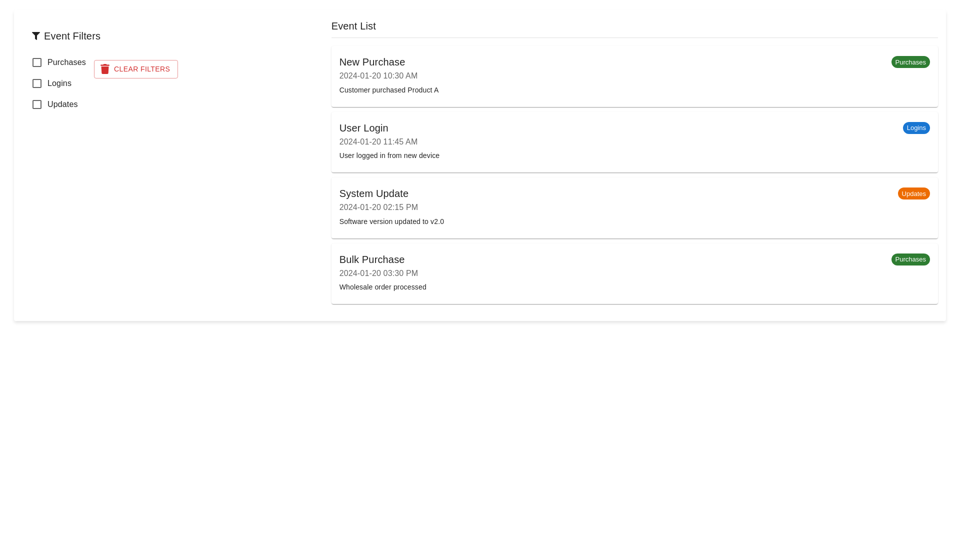 Component Preview