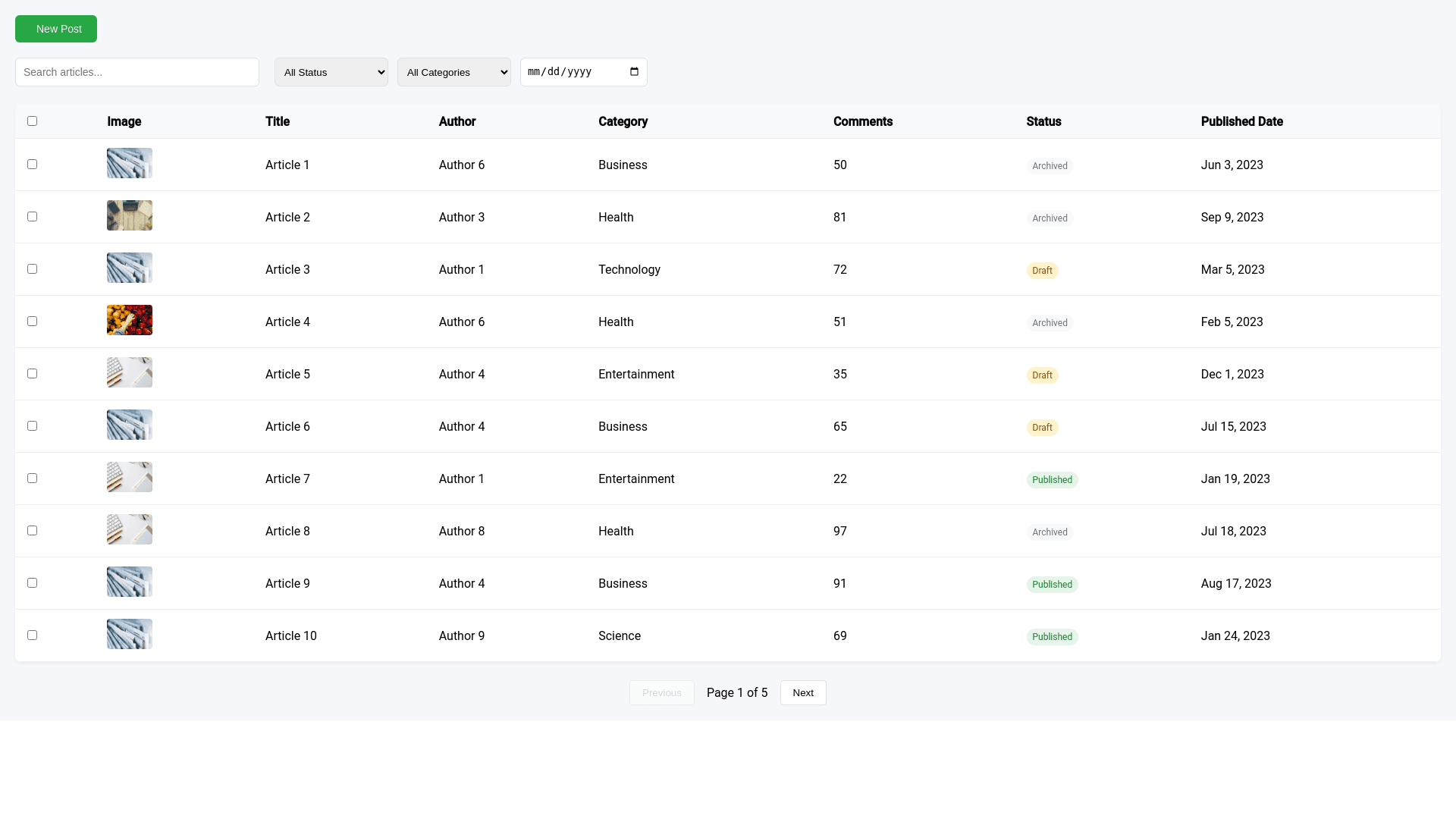 Component Preview