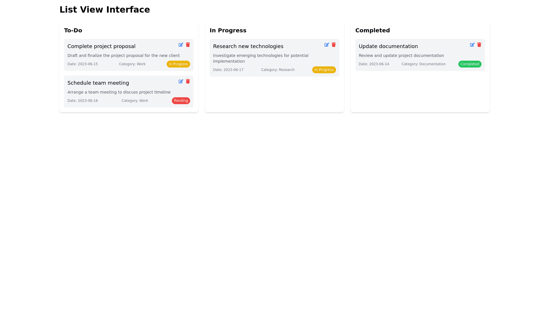 Component Preview