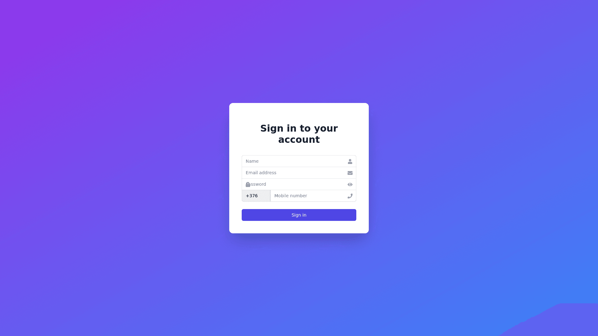 Component Preview
