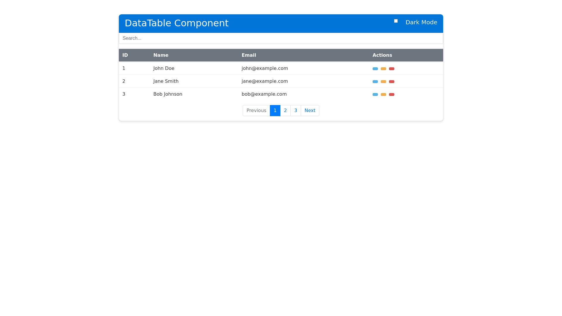 Component Preview