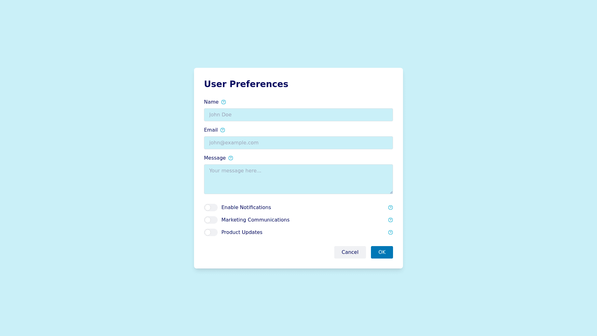 Component Preview