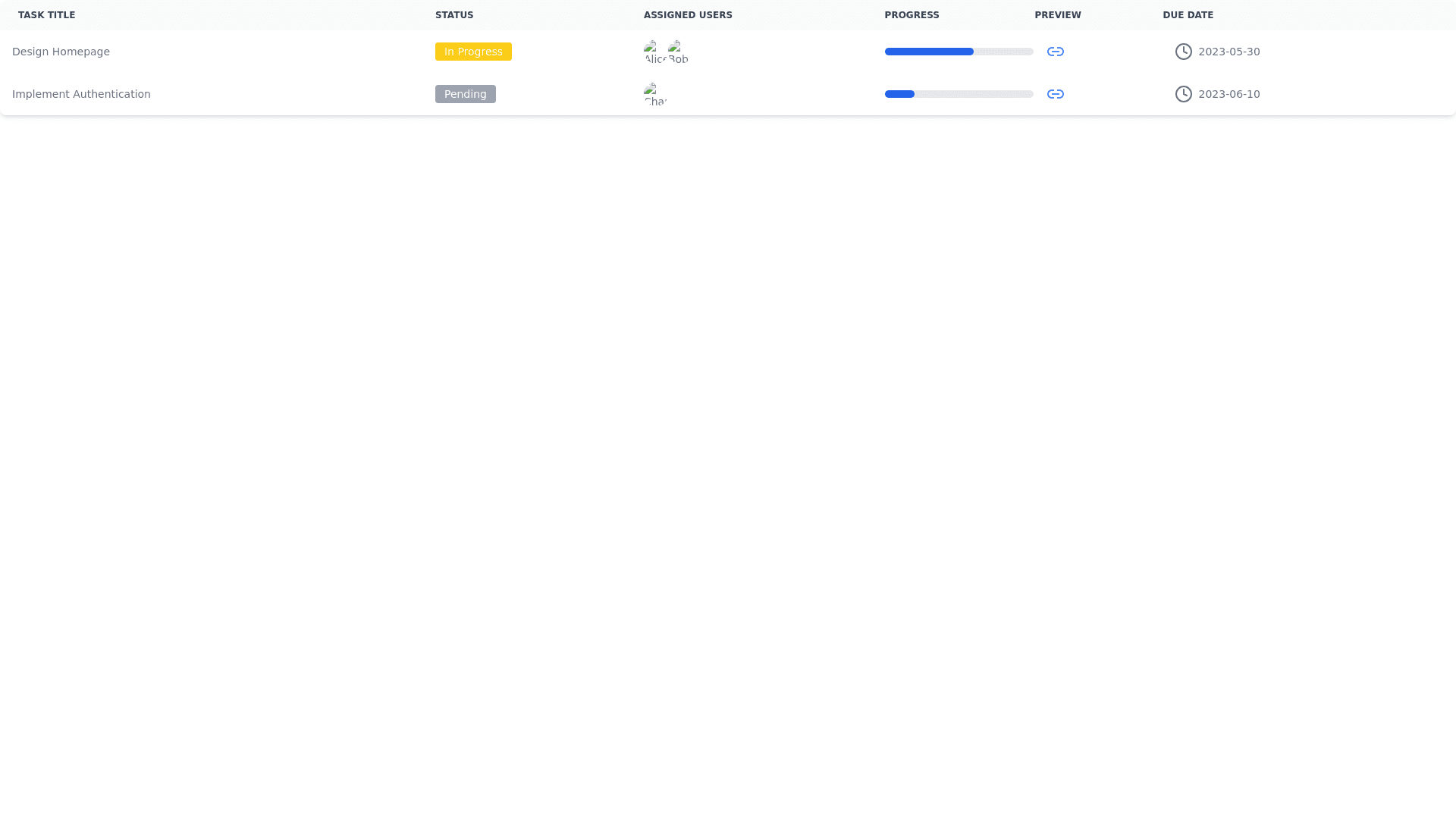 Component Preview
