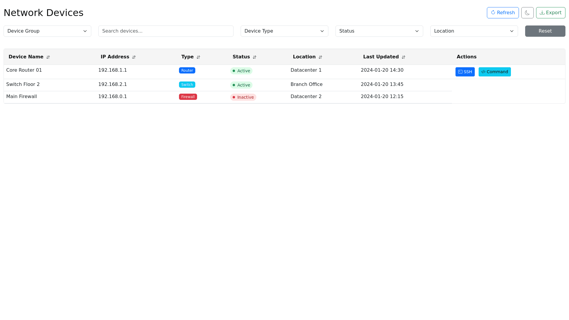 Component Preview