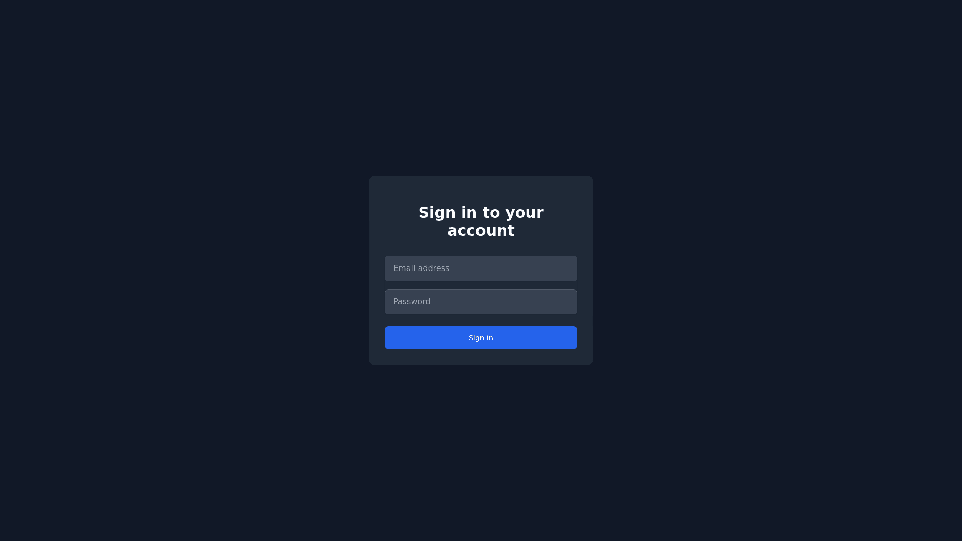Component Preview