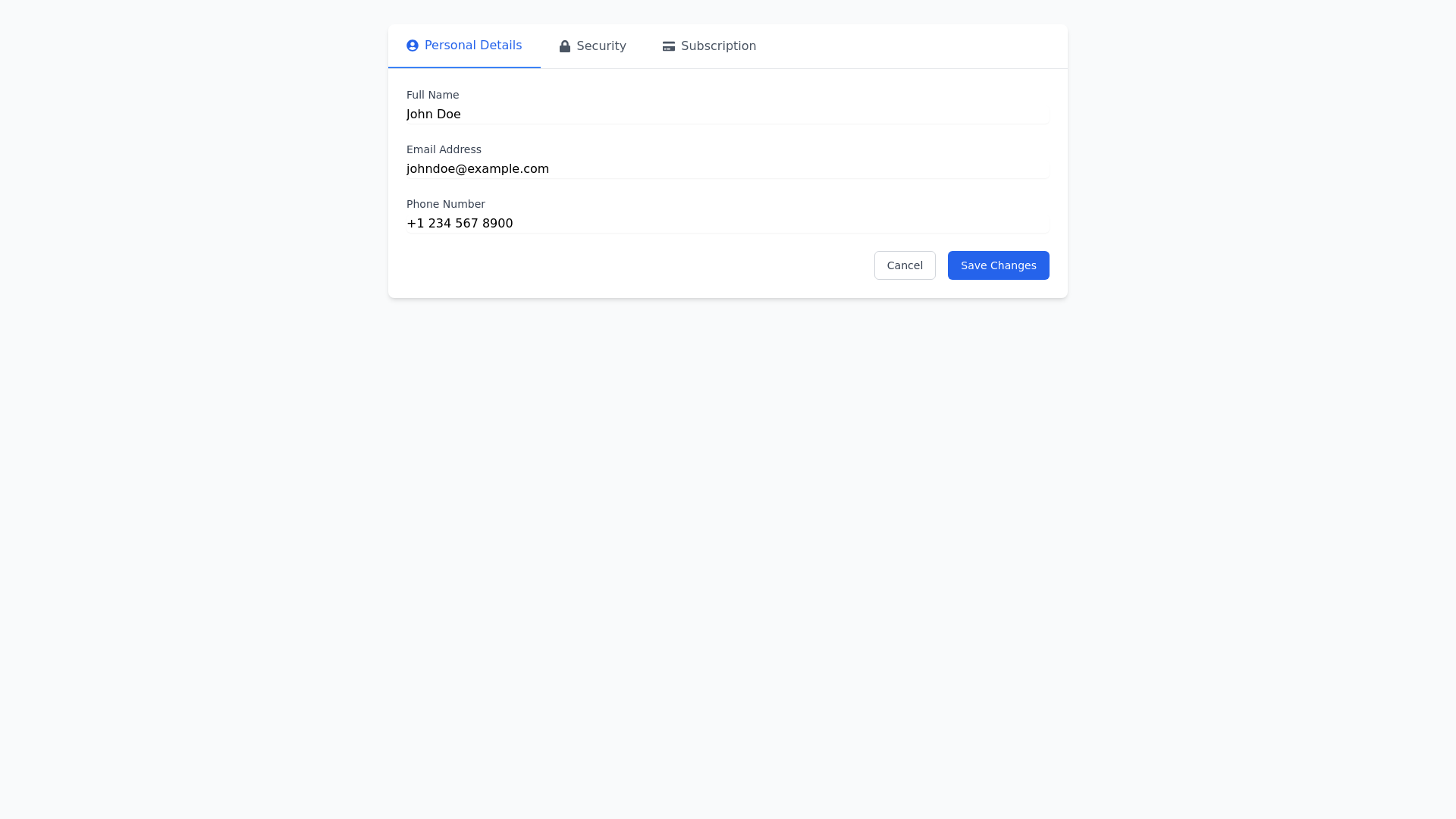 Component Preview