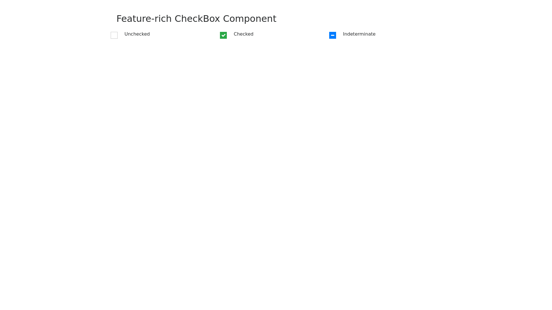 Component Preview