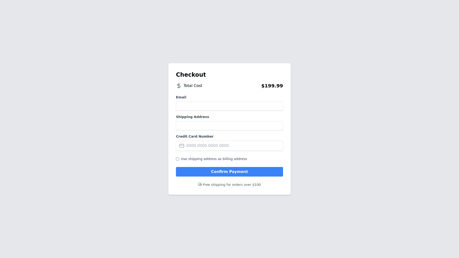Component Preview