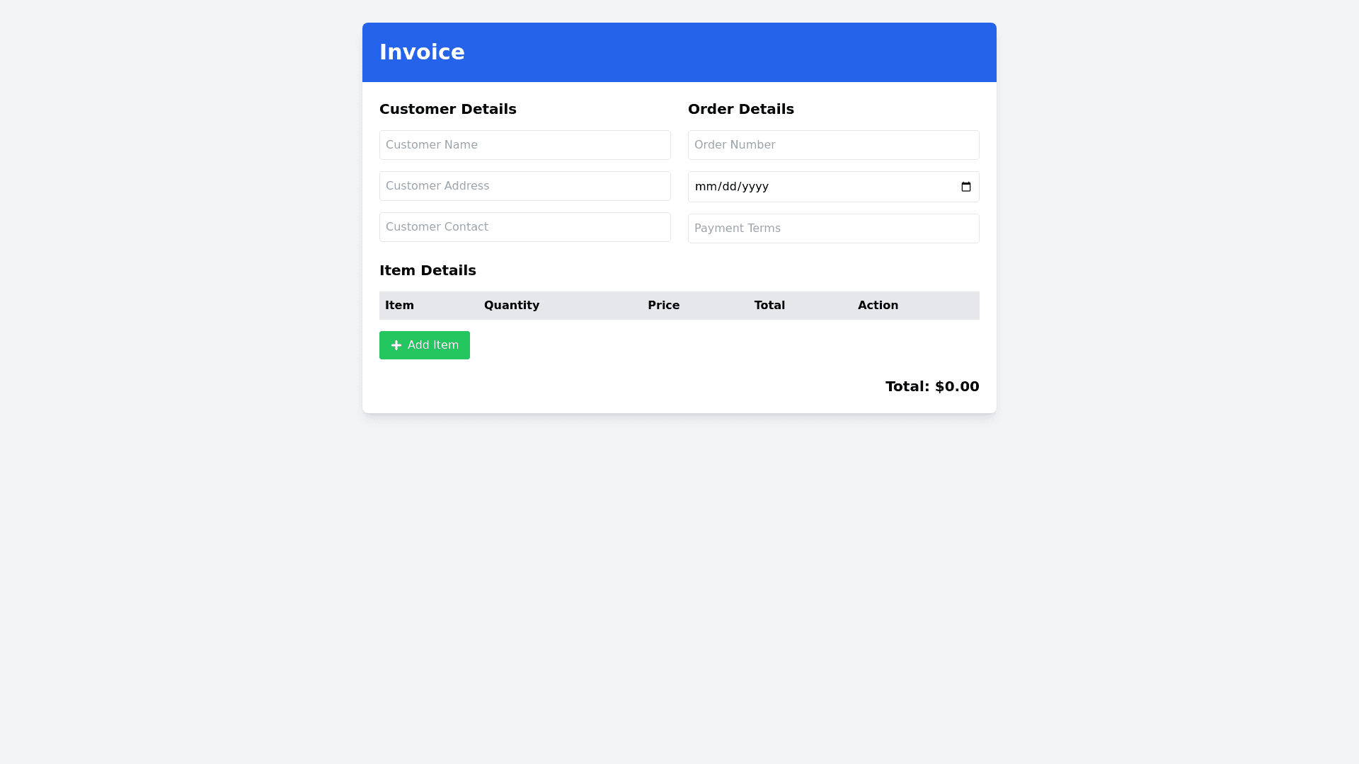 Component Preview