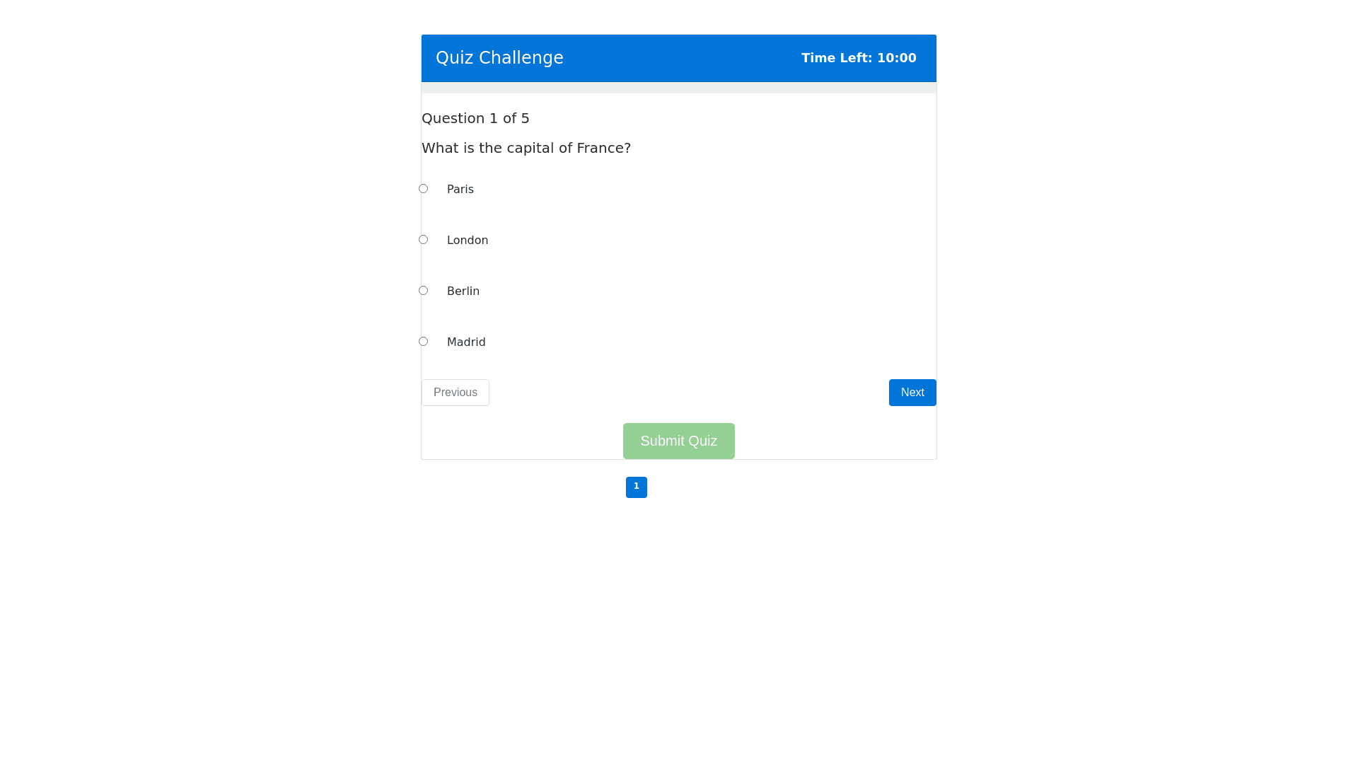 Component Preview