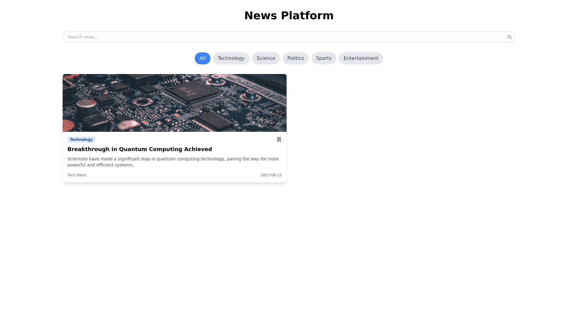 Component Preview