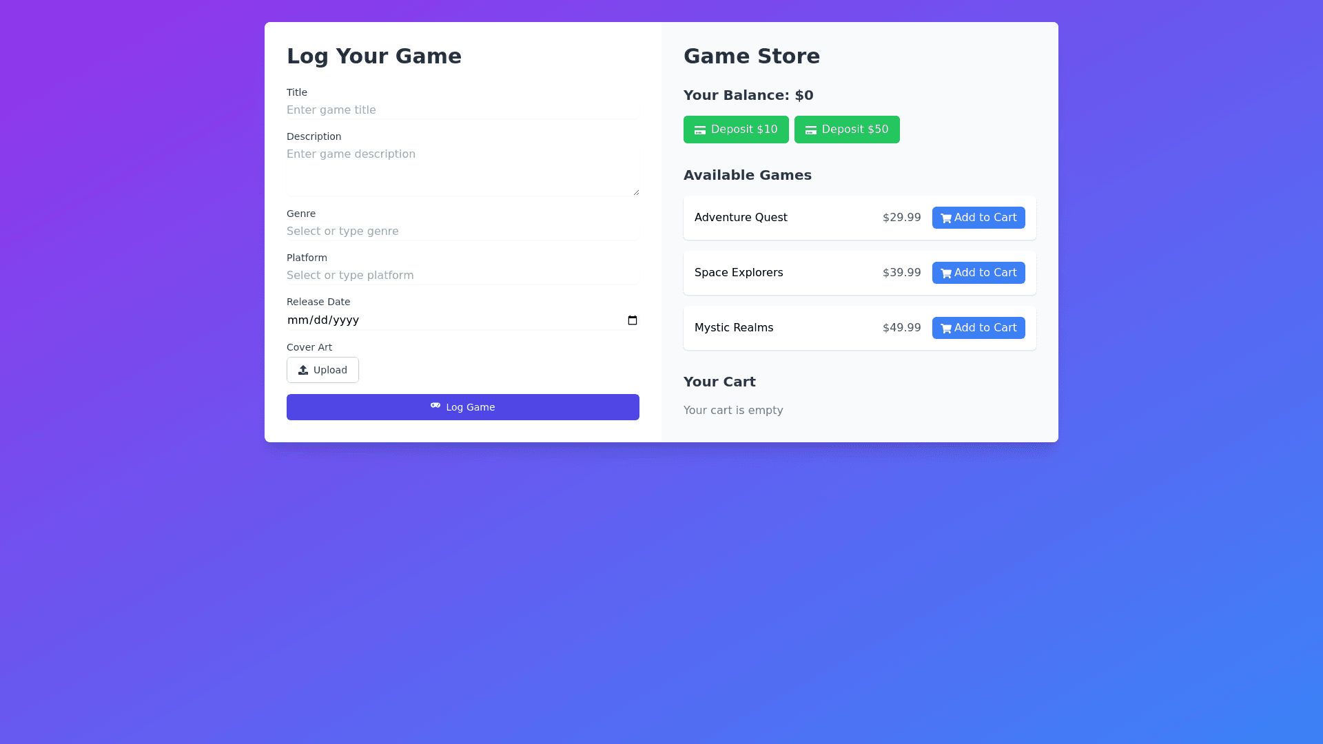Component Preview