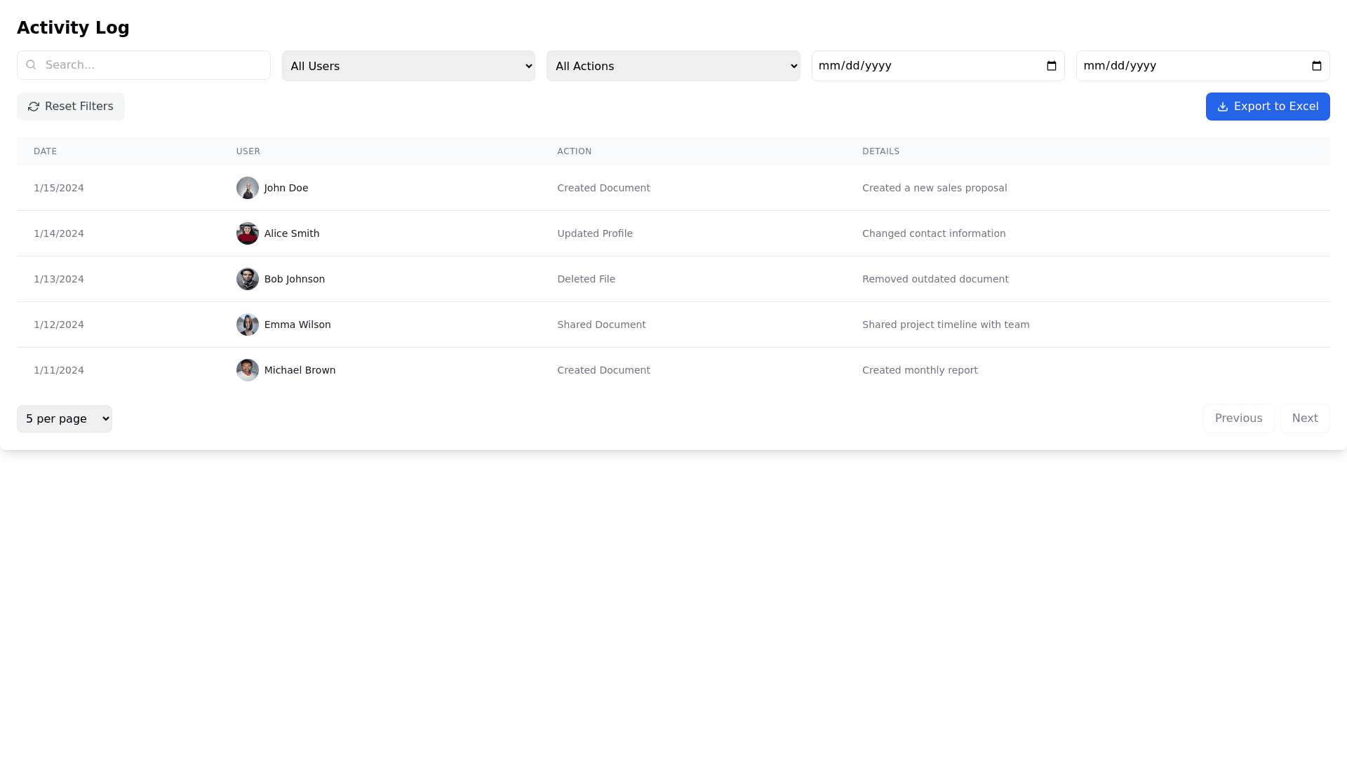 Component Preview