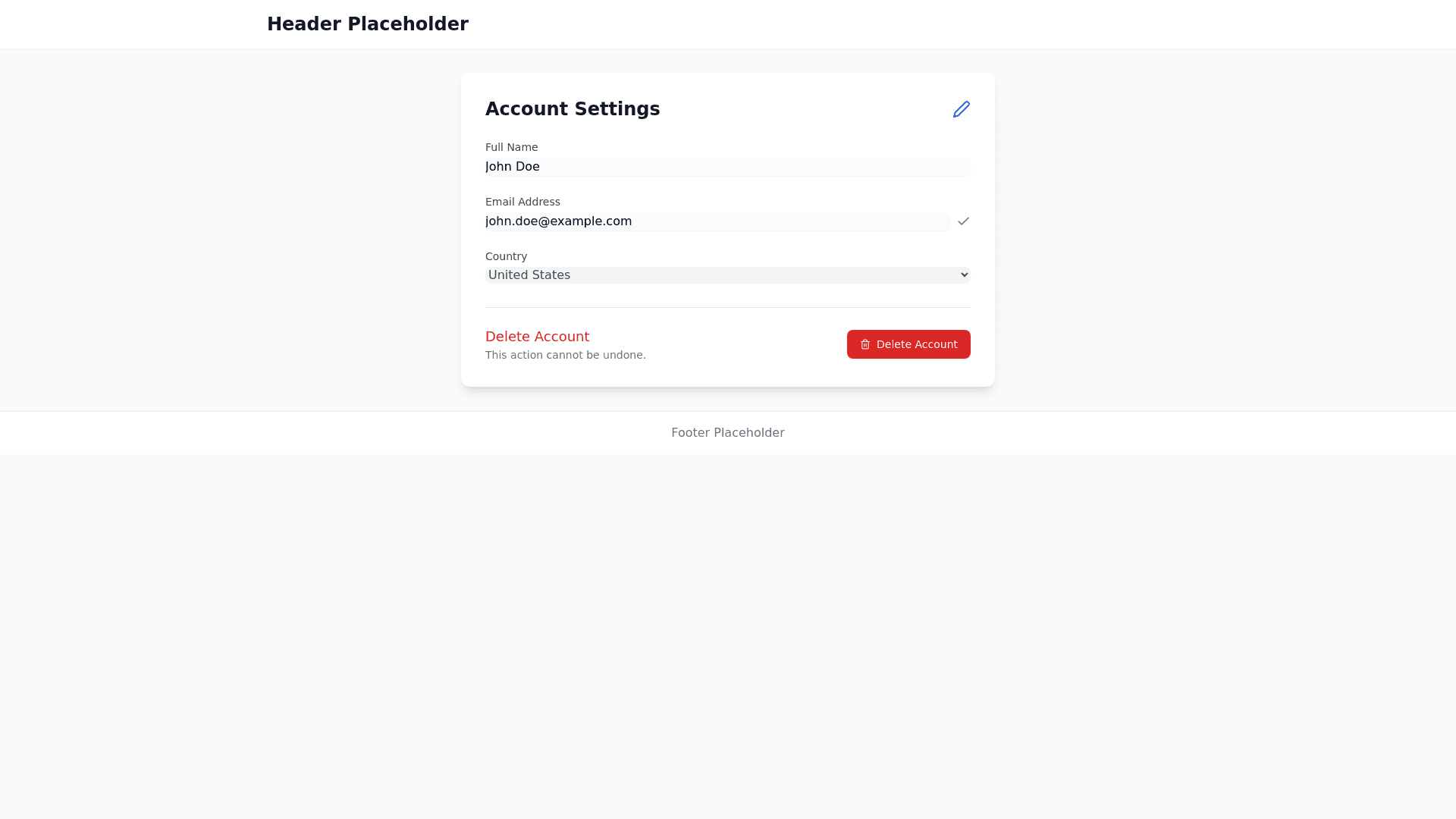 Component Preview
