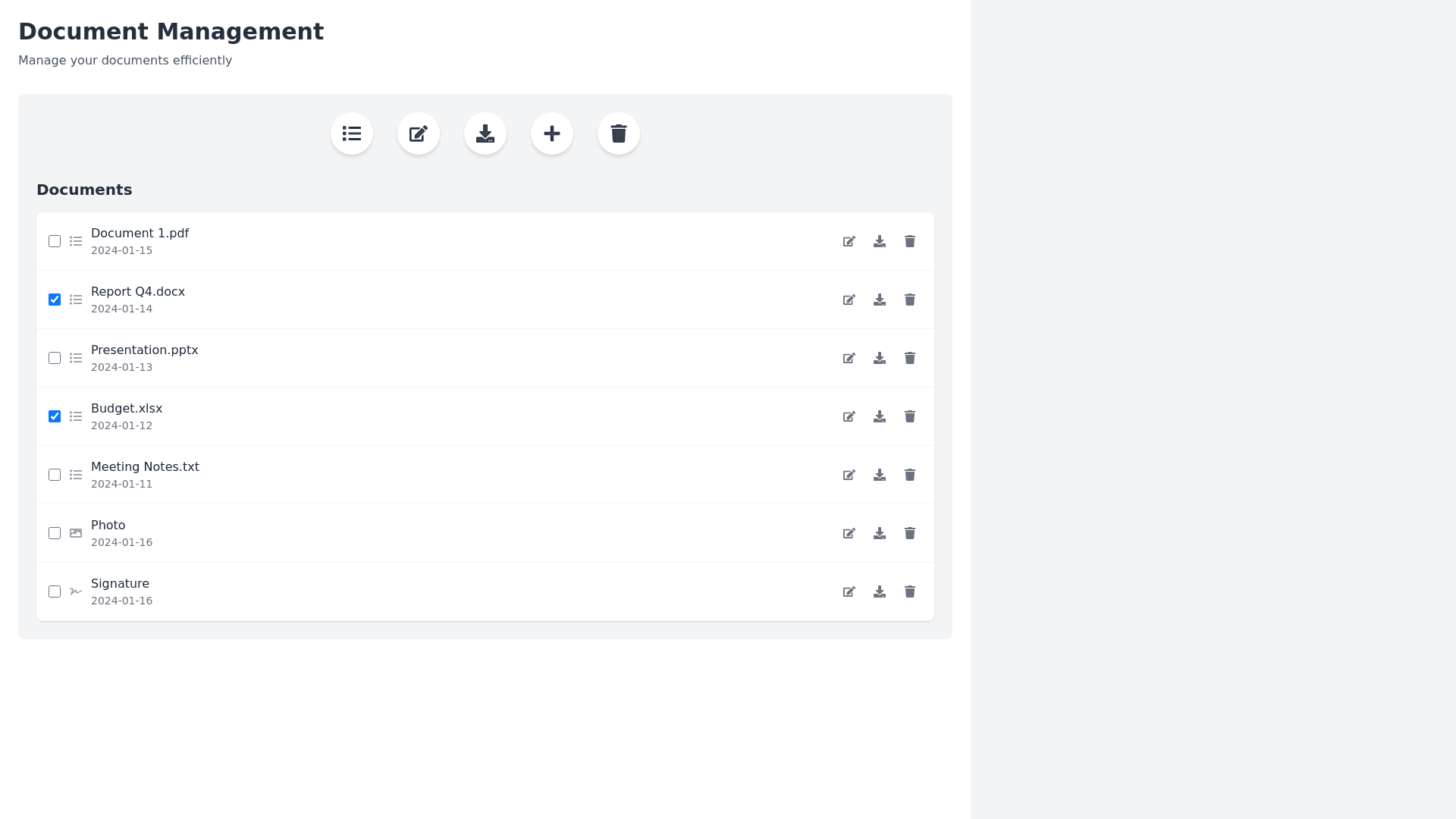 Component Preview
