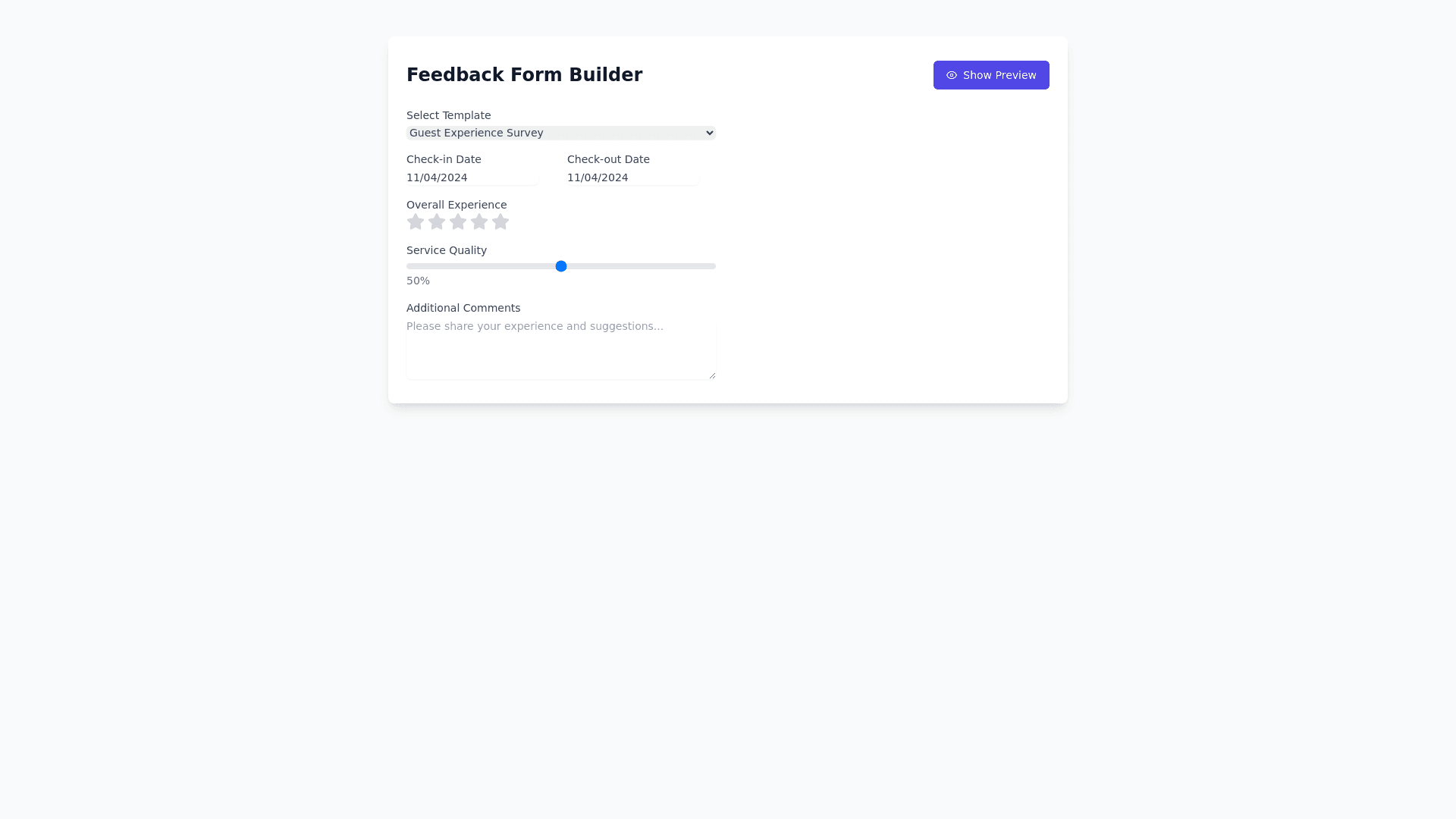 Component Preview