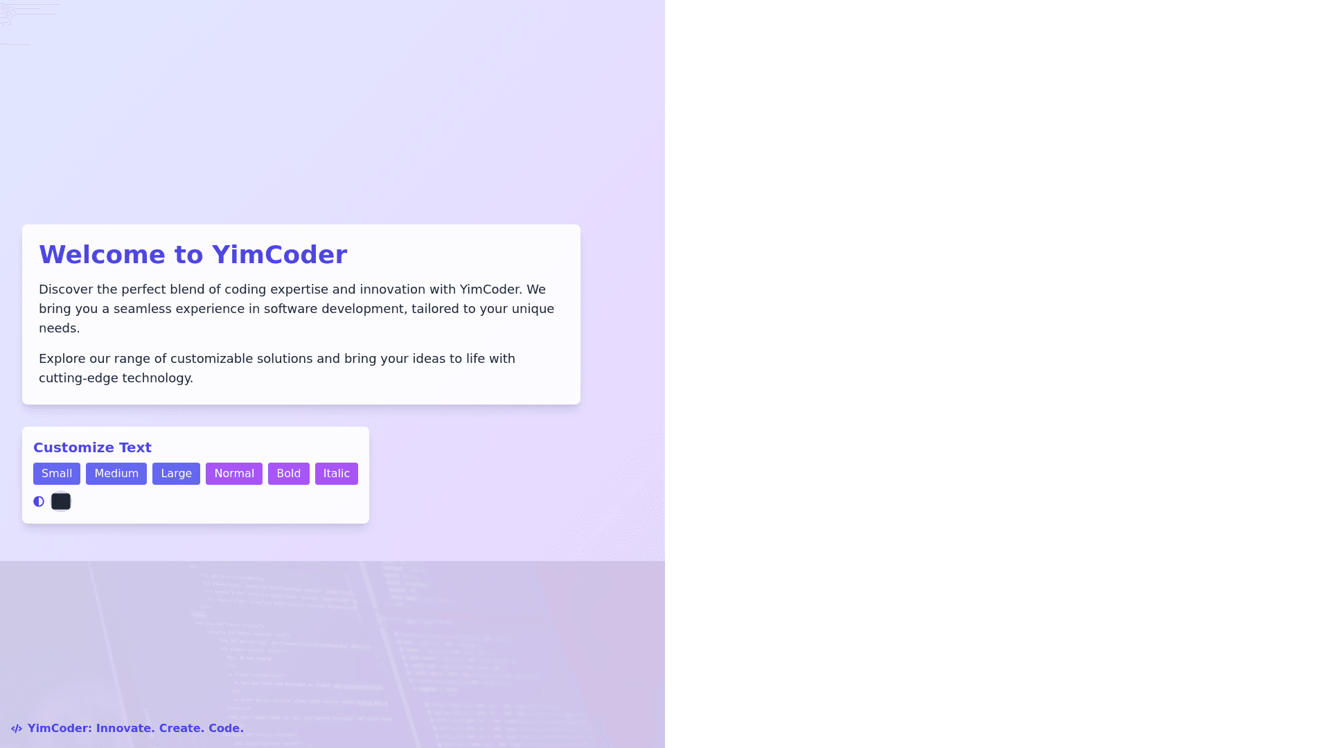 Component Preview