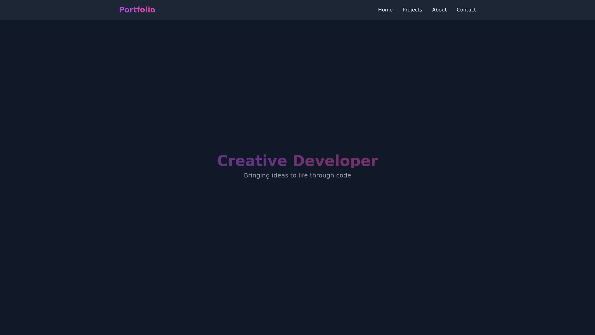 Component Preview