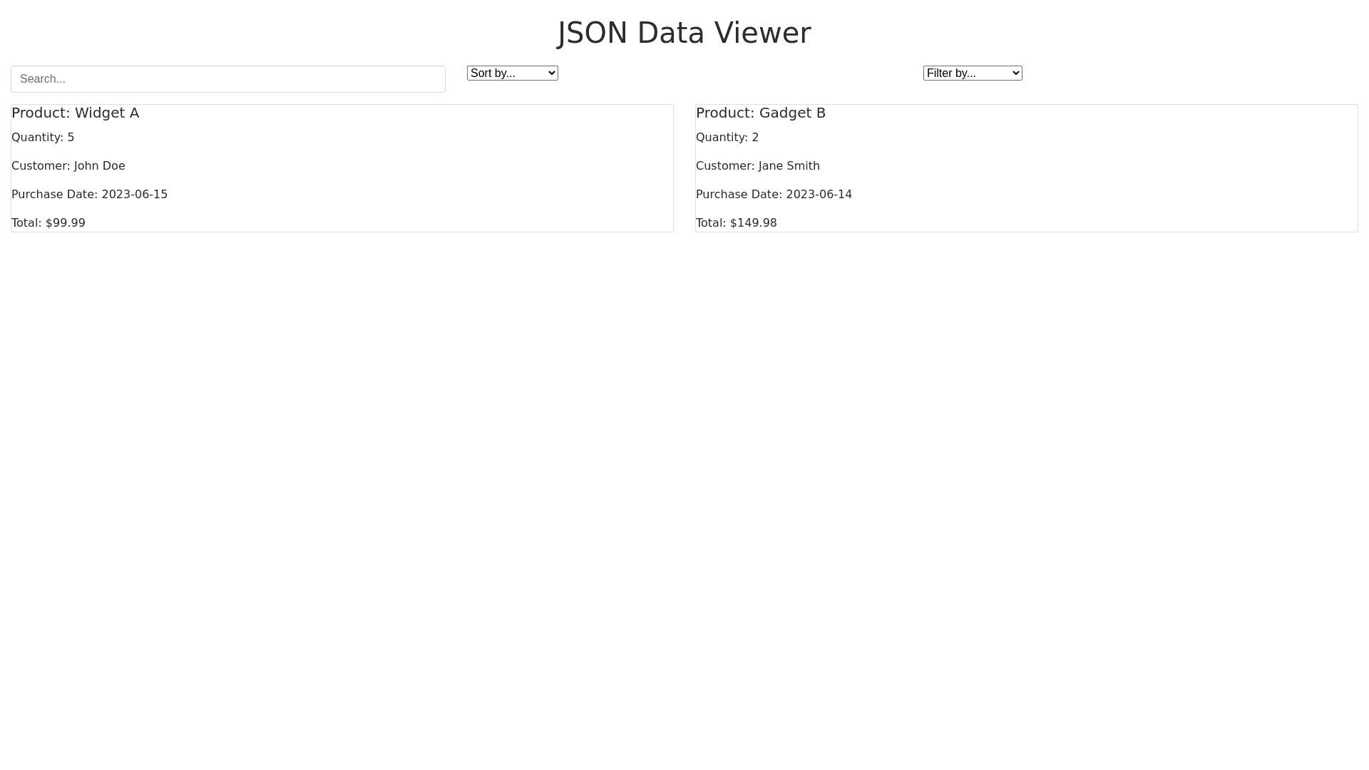 Component Preview