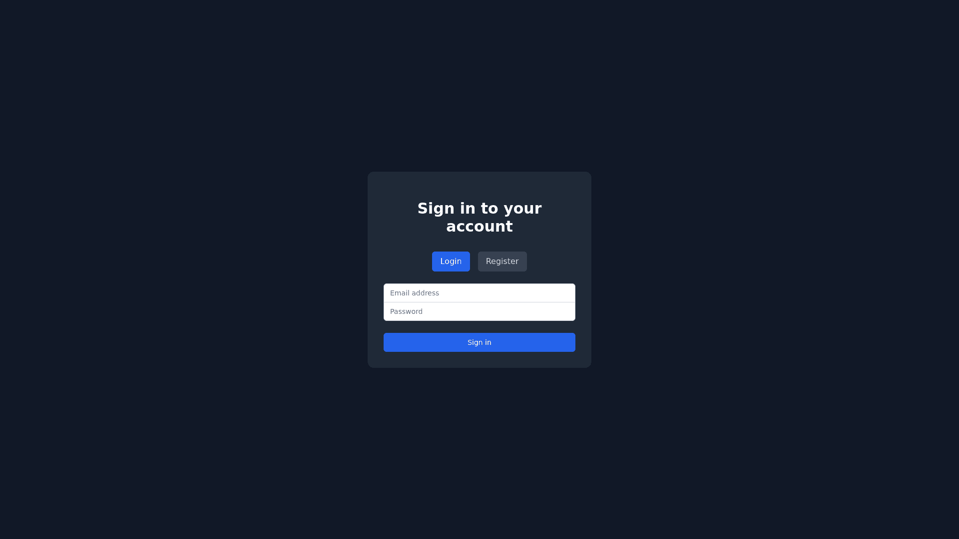 Component Preview