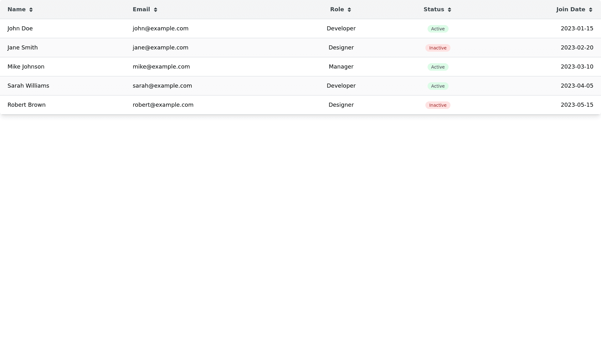 Component Preview