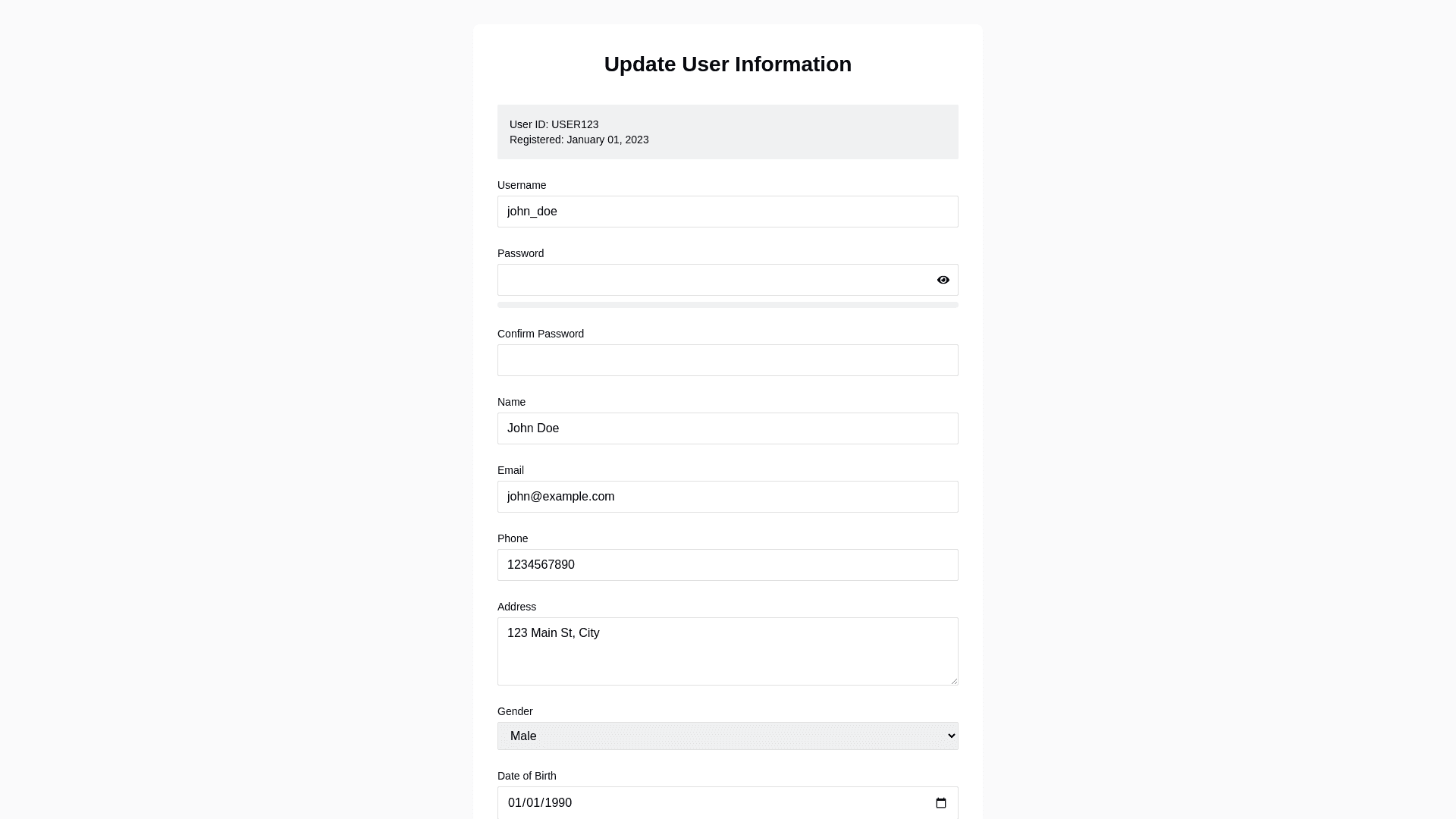 Component Preview