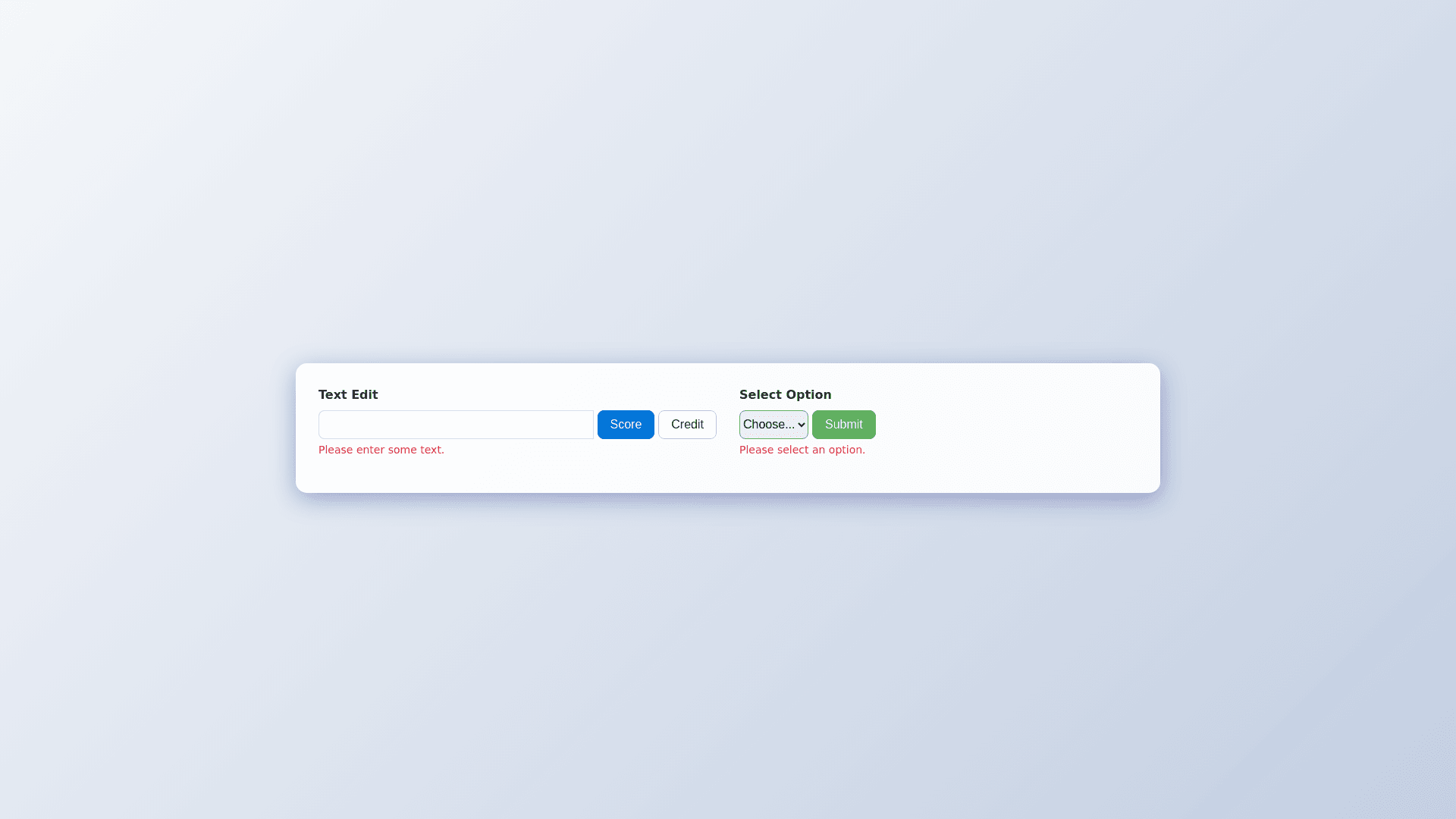 Component Preview