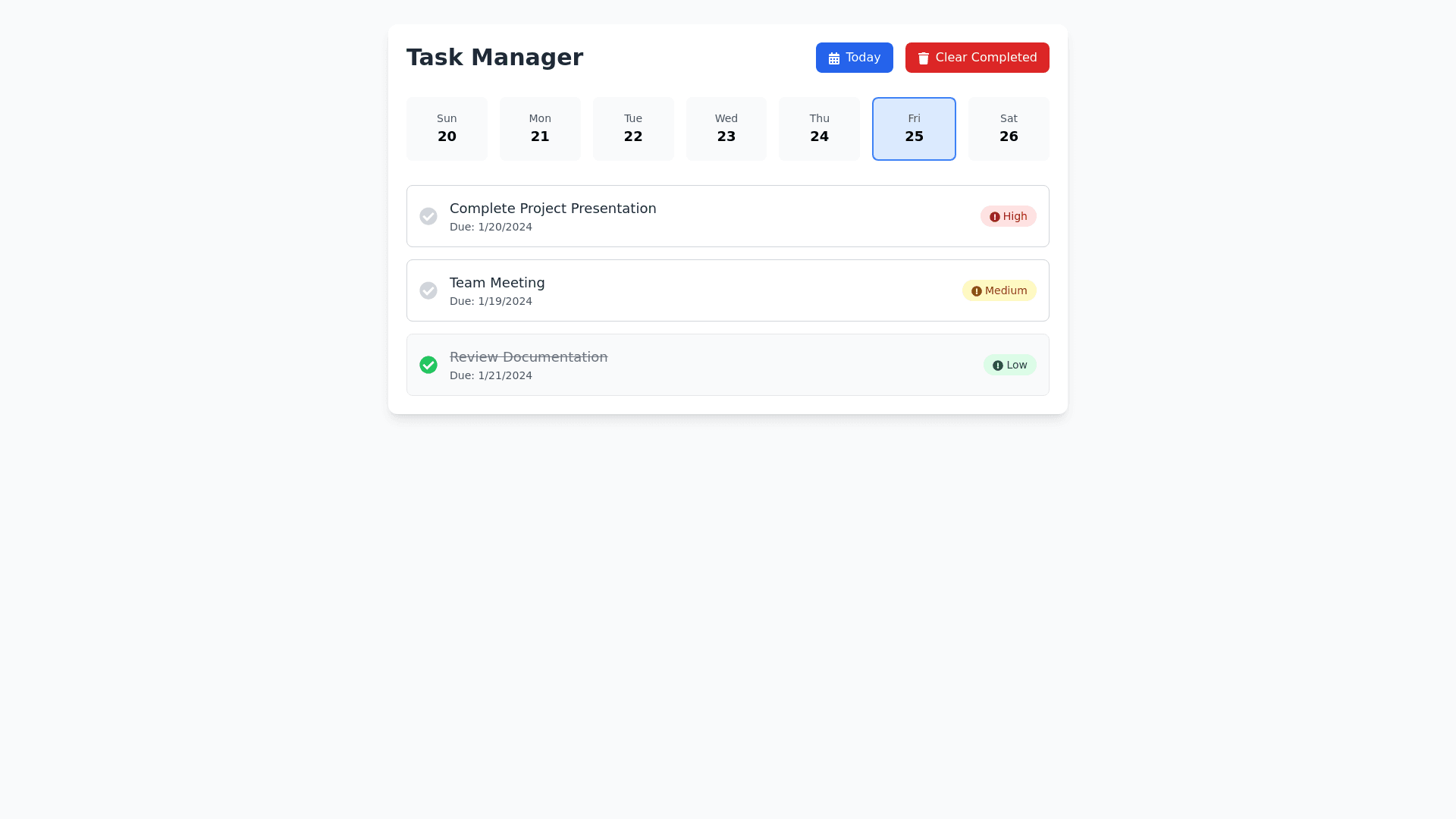Component Preview