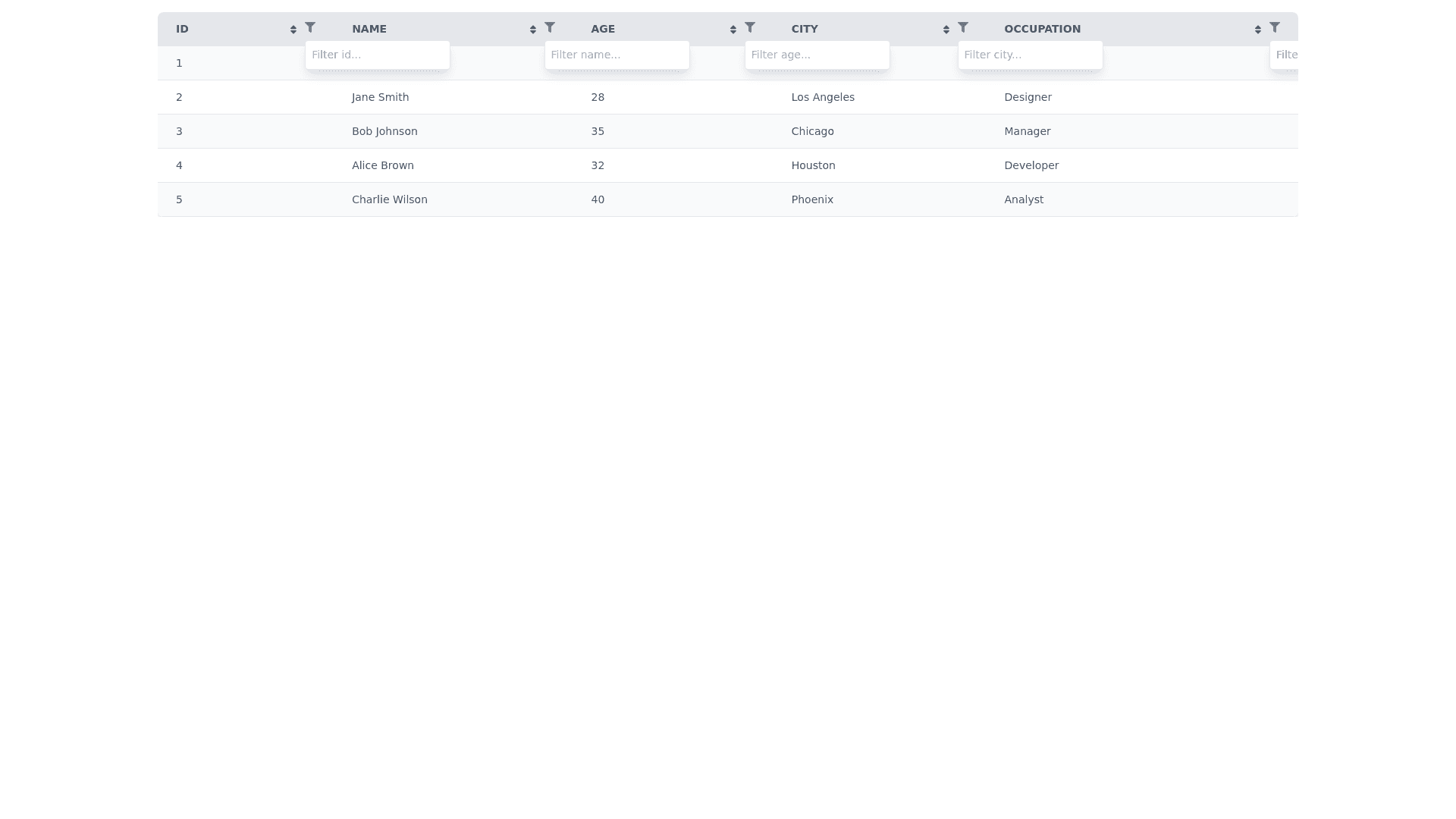 Component Preview