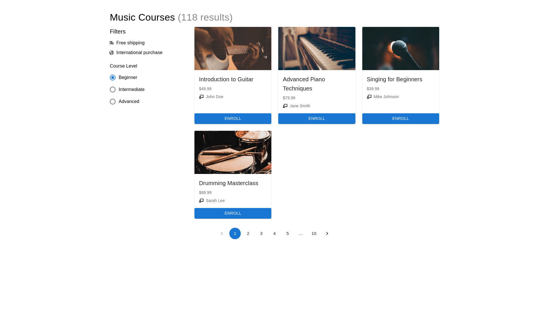Component Preview
