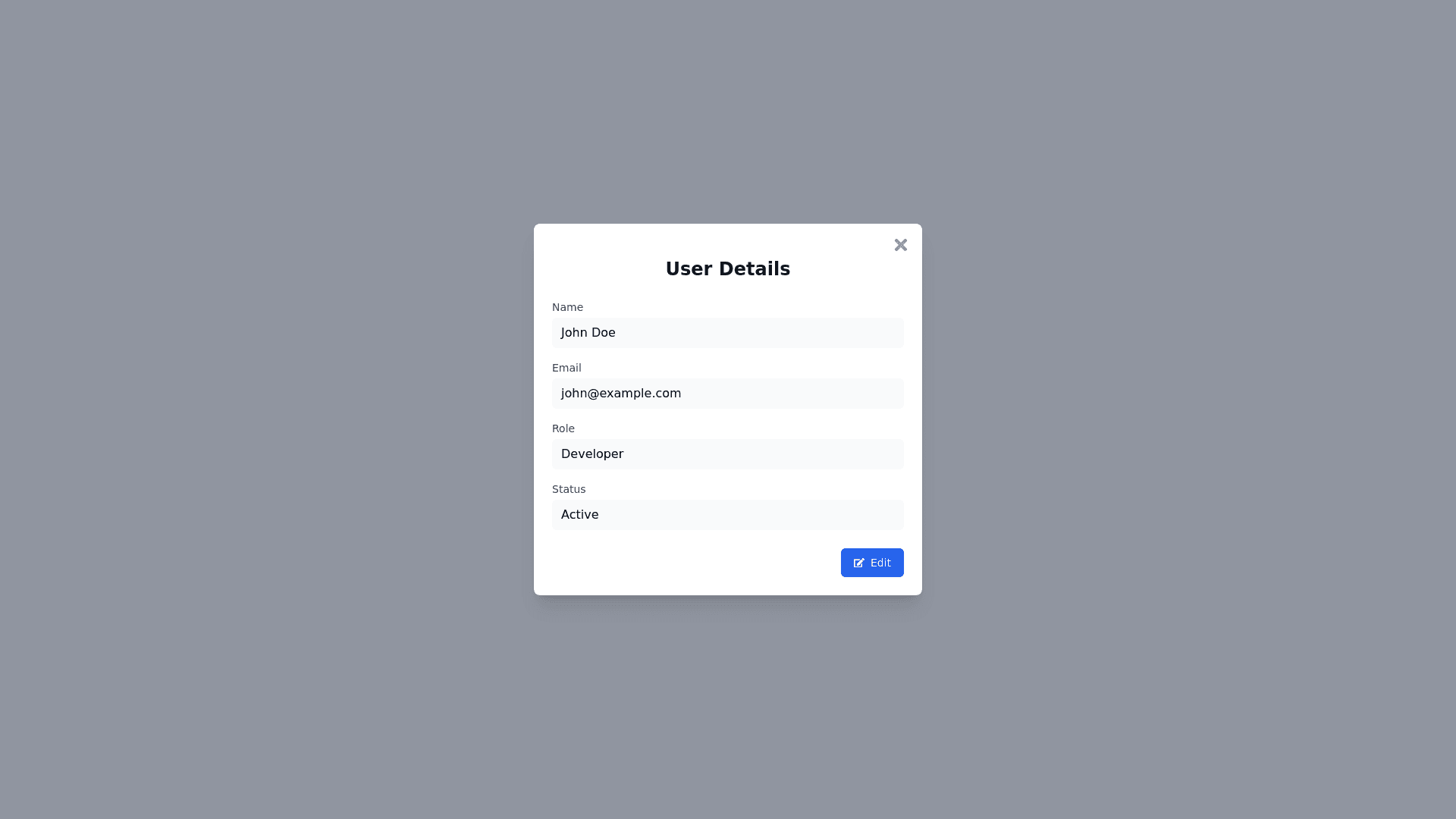 Component Preview