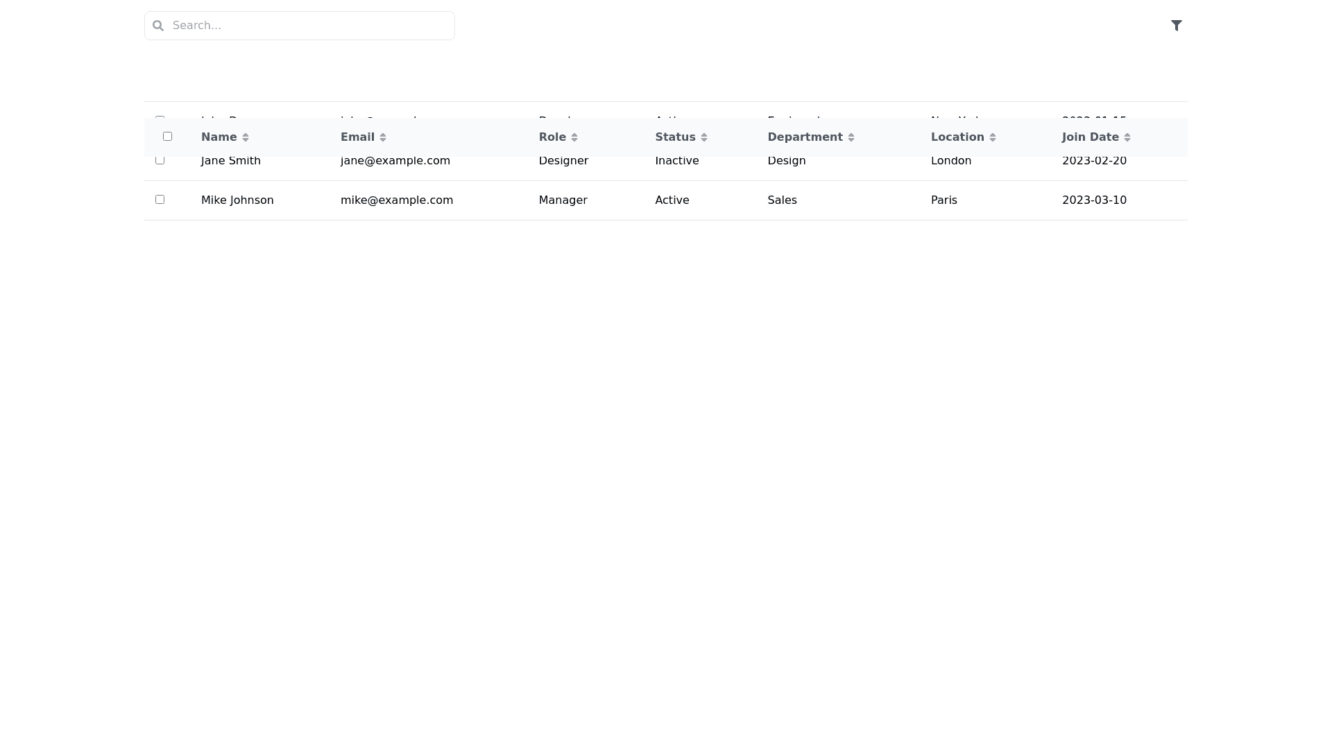 Component Preview
