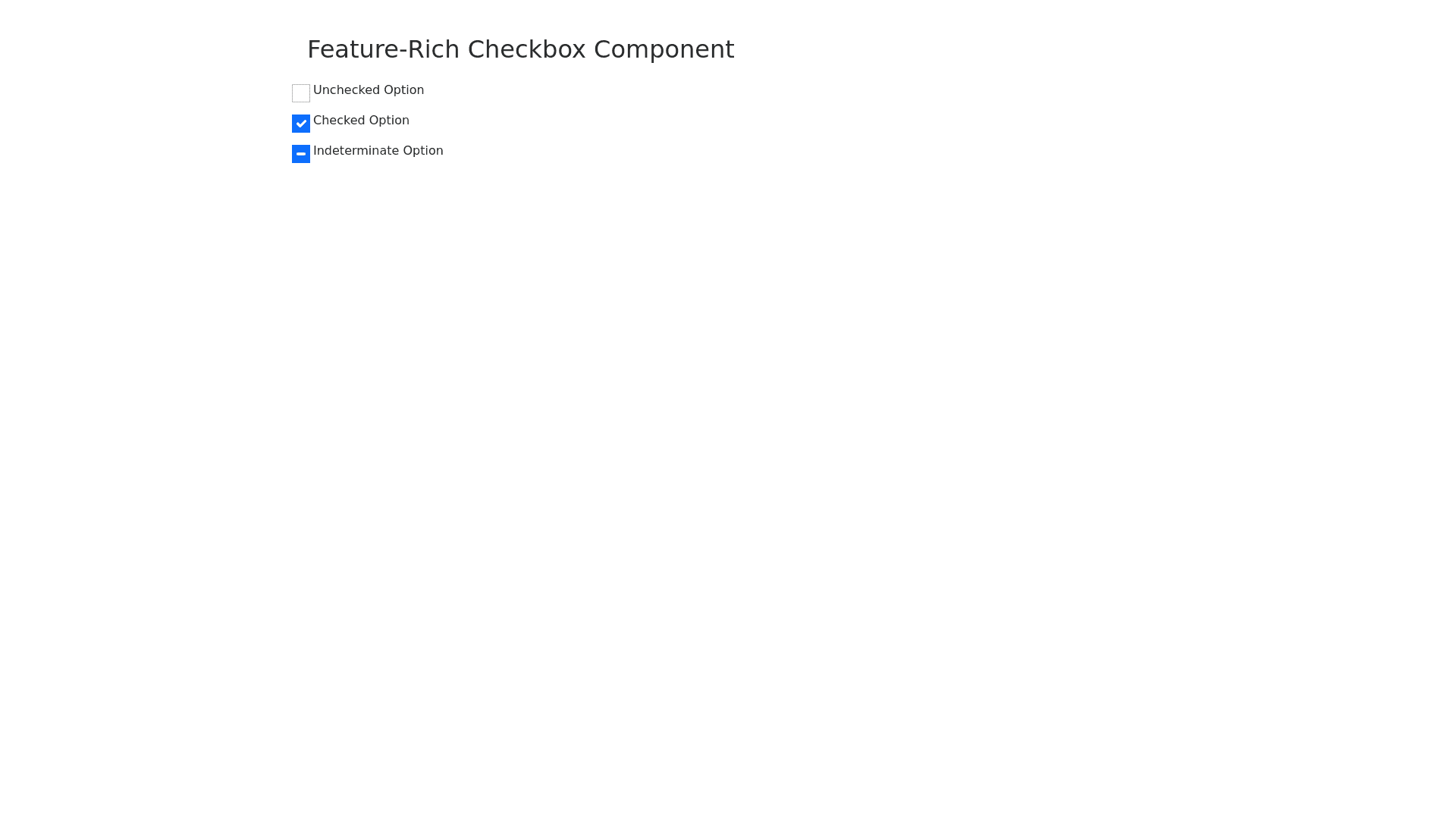 Component Preview