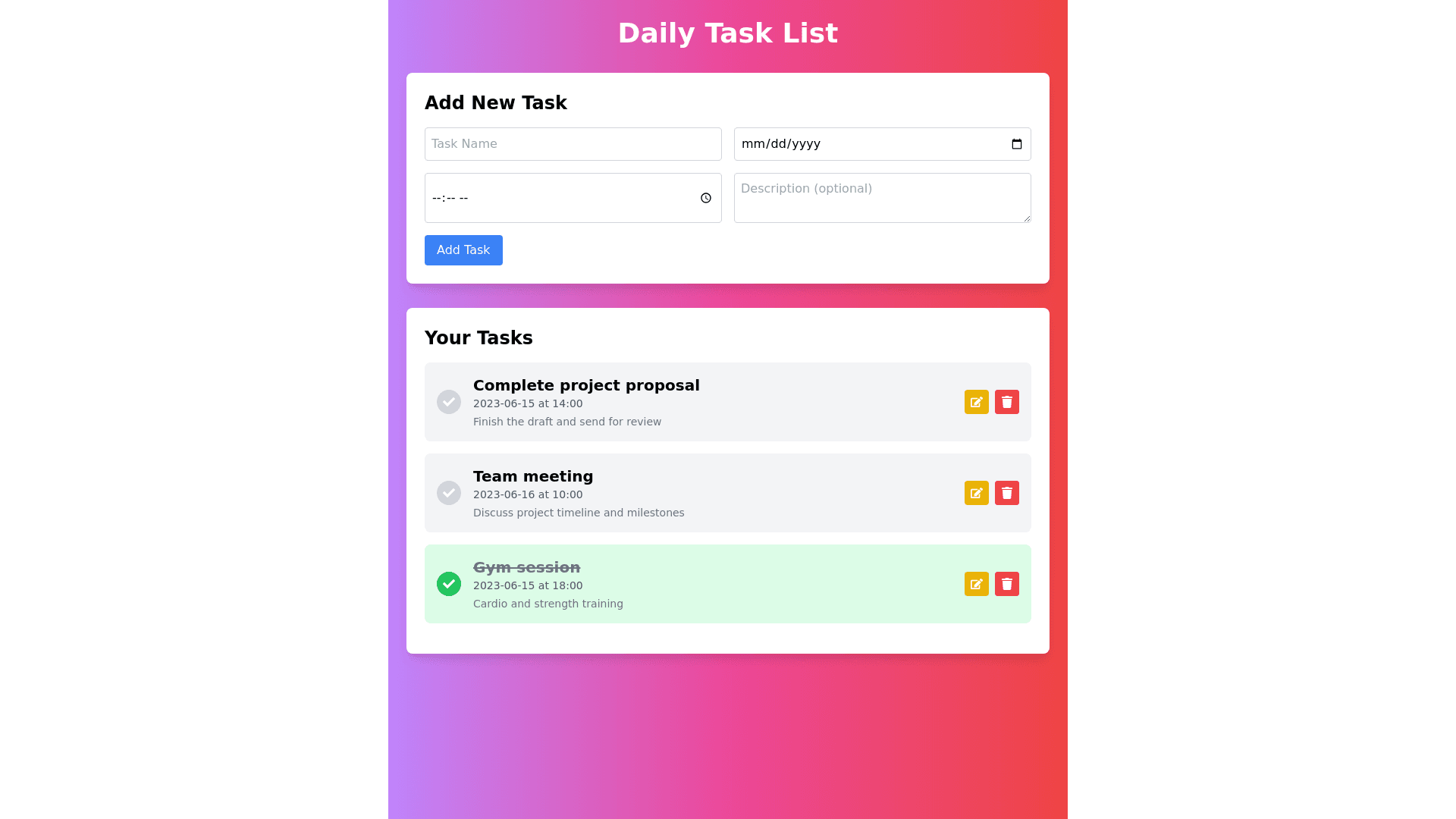 Component Preview
