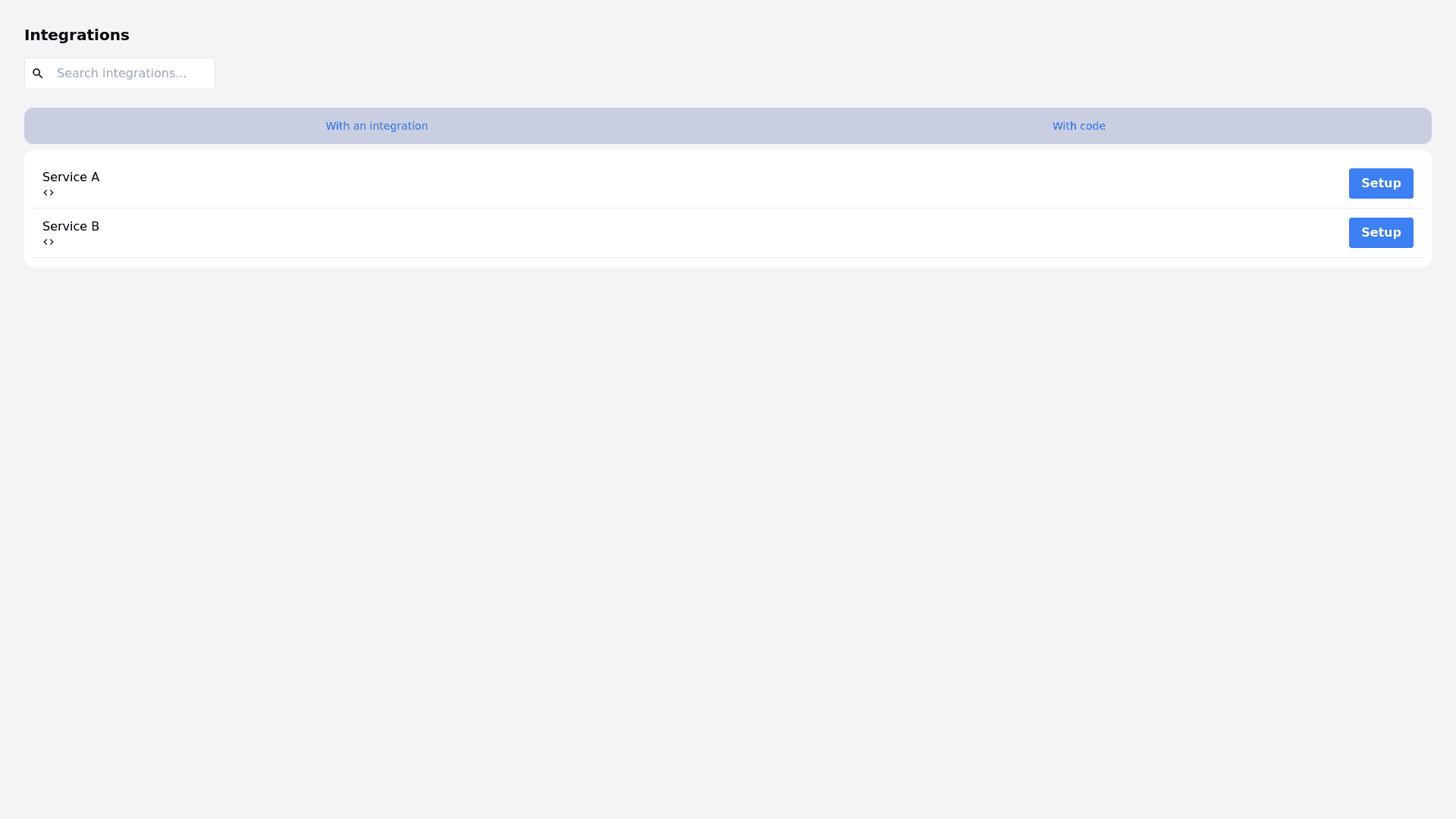 Component Preview