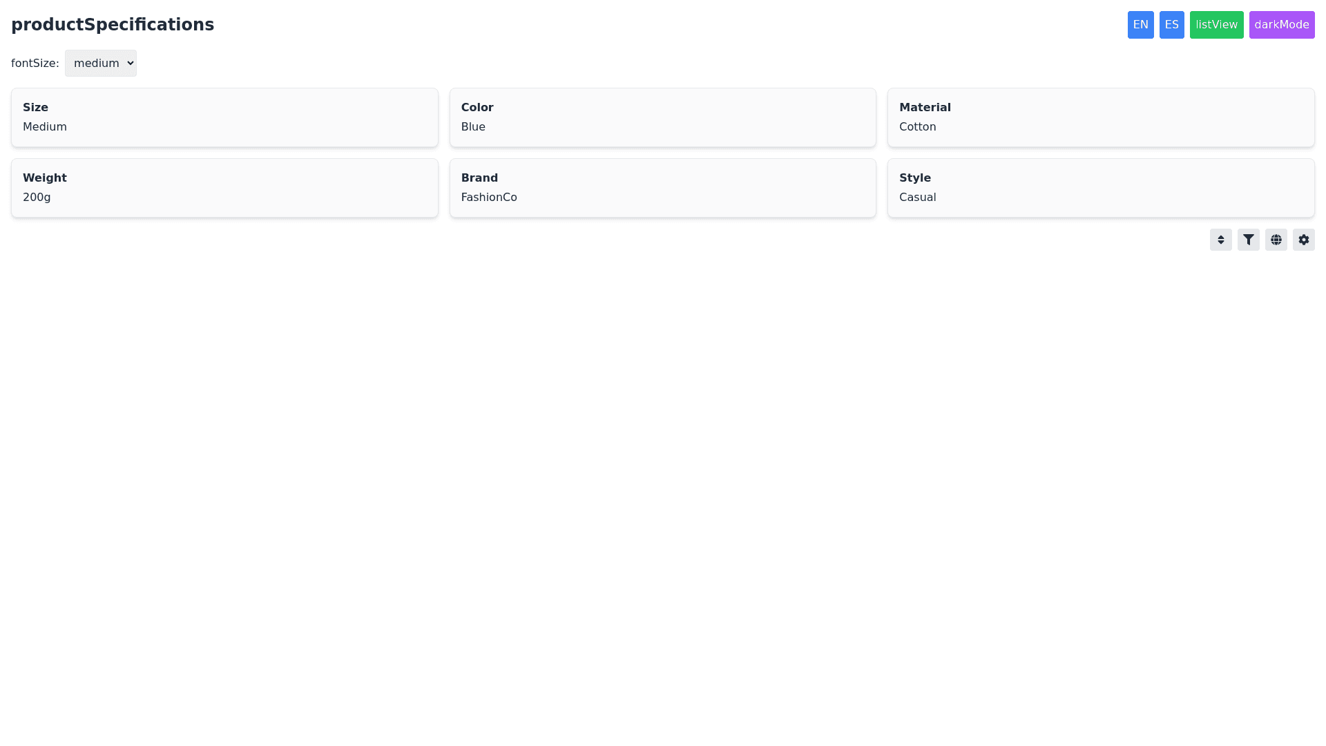 Component Preview