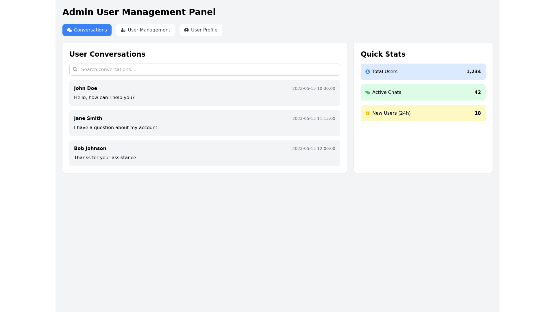 Component Preview