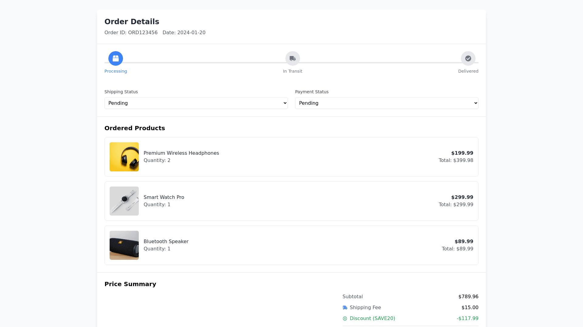 Component Preview