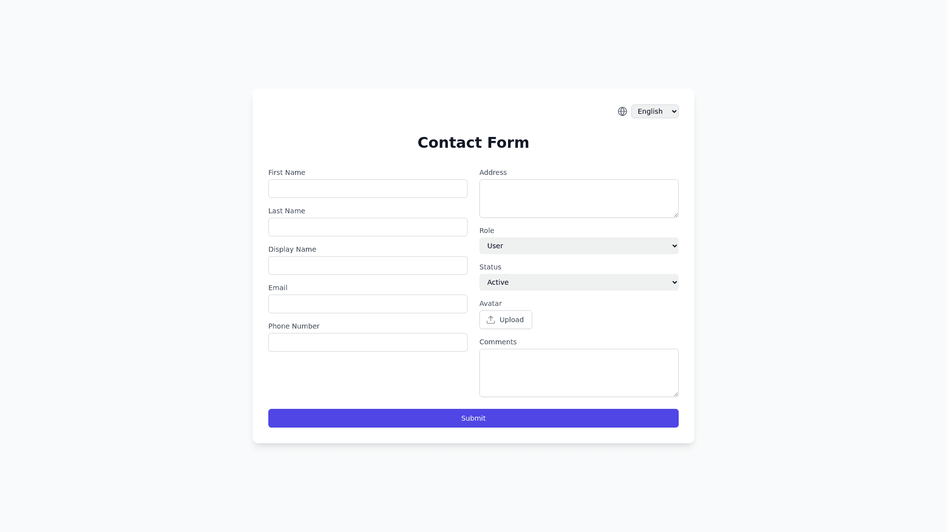 Component Preview