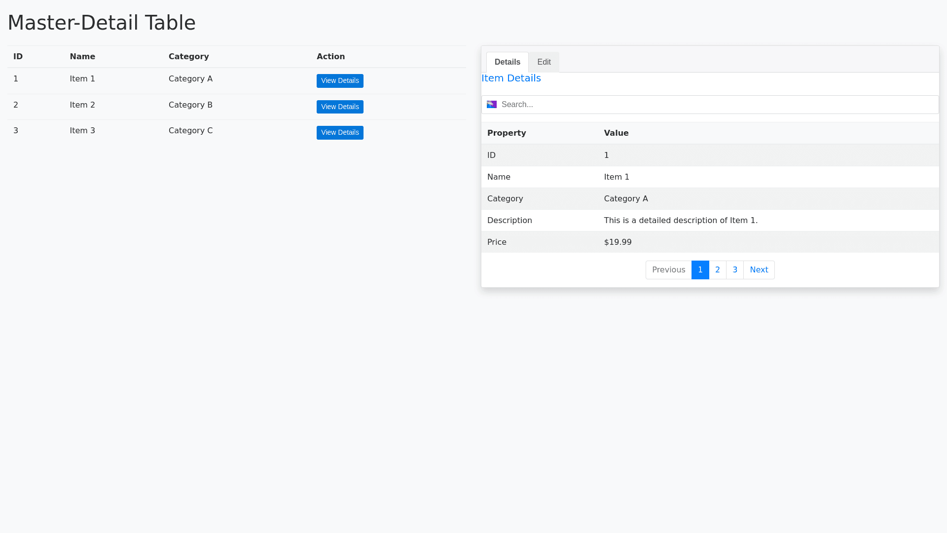 Component Preview