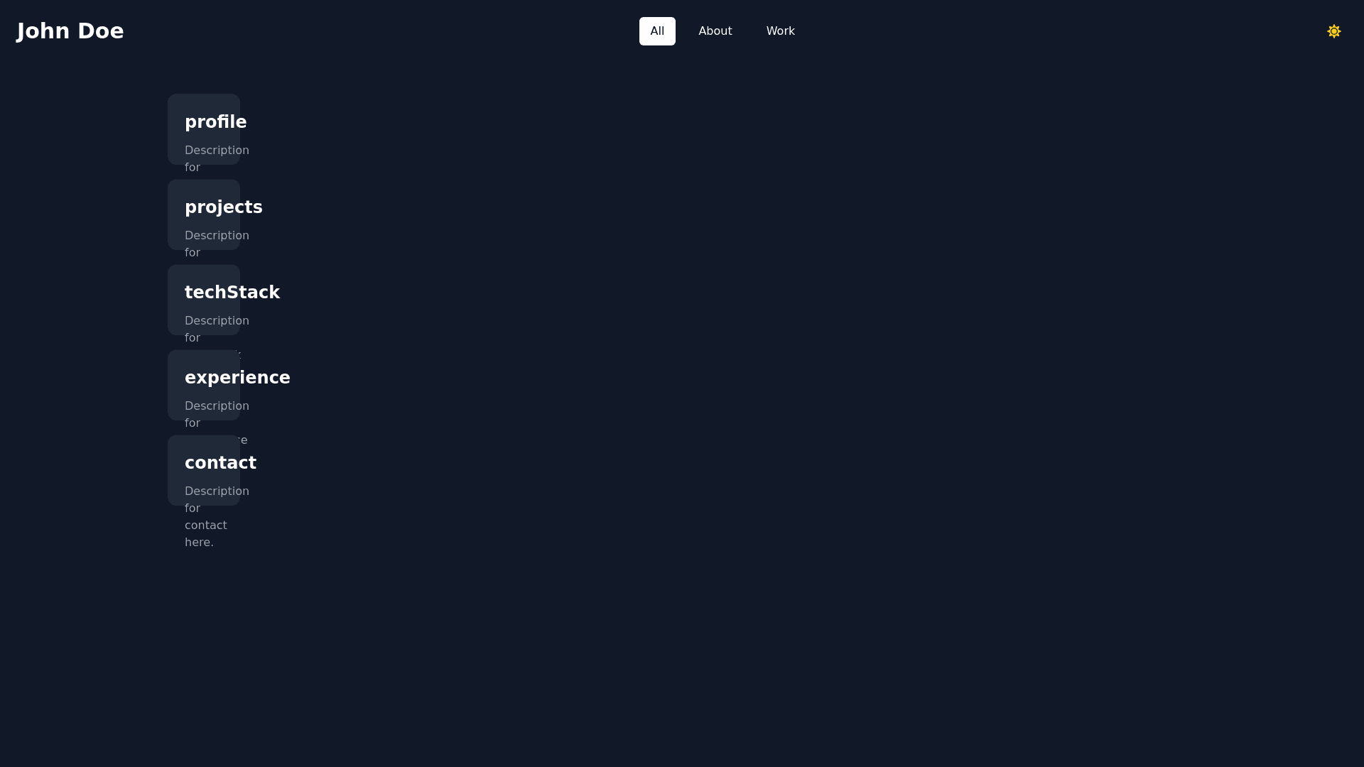Component Preview