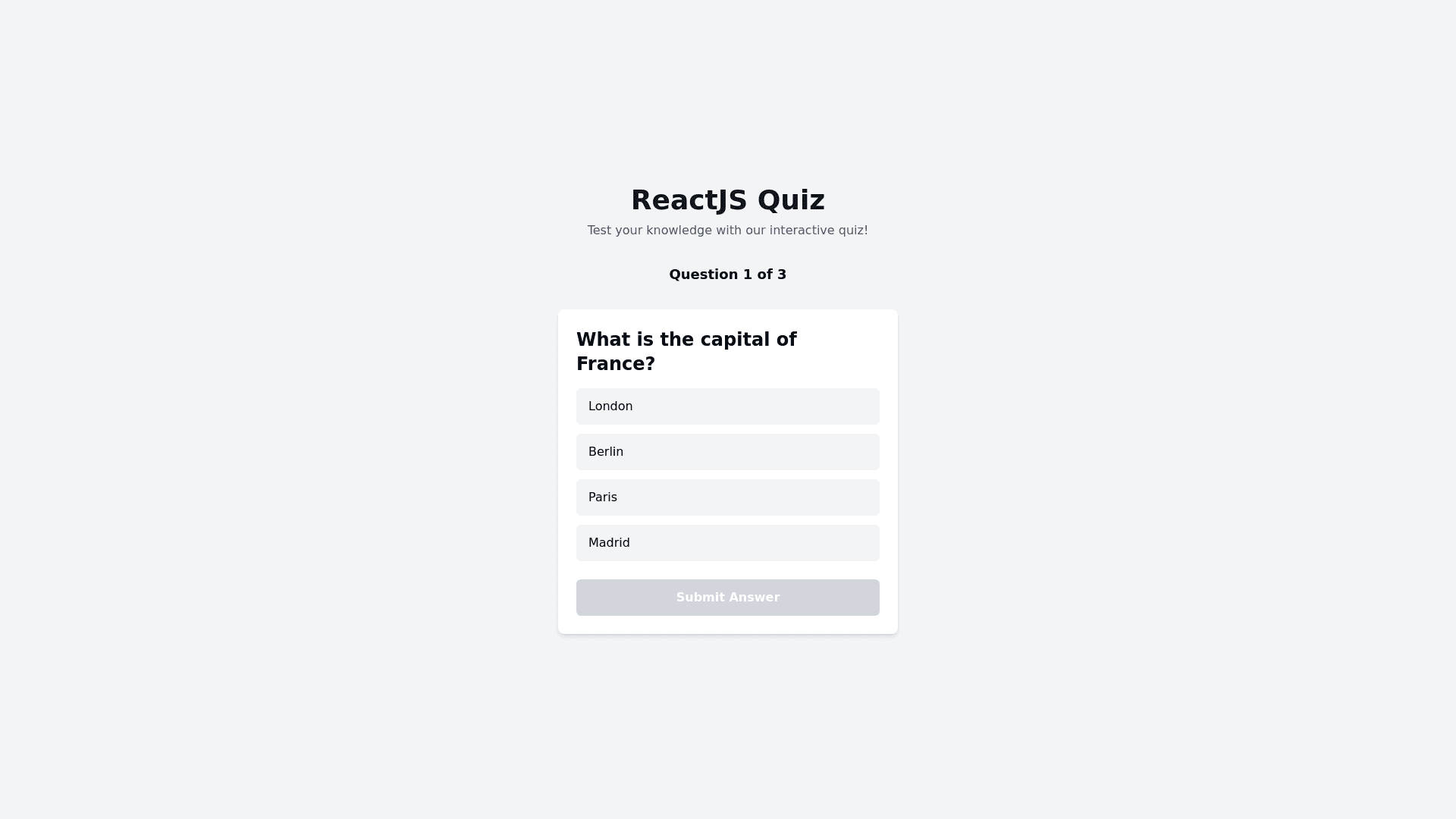 Component Preview