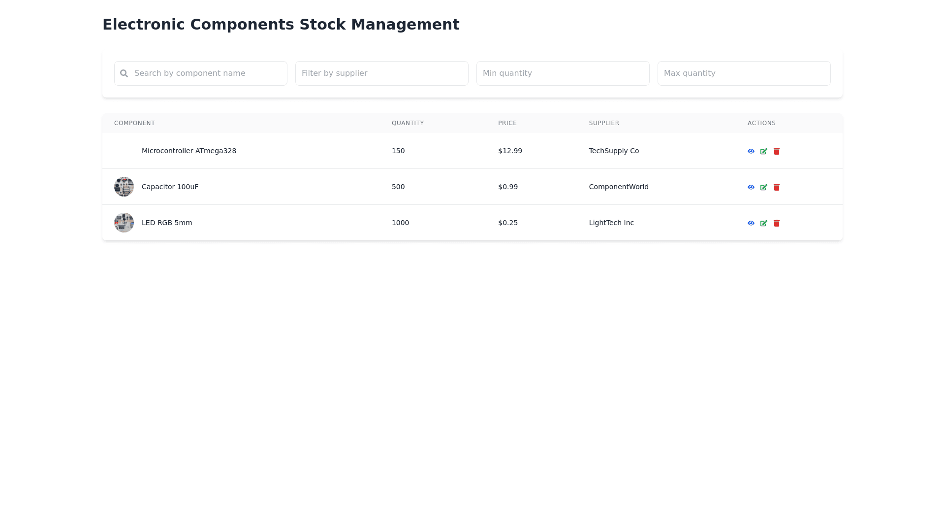 Component Preview