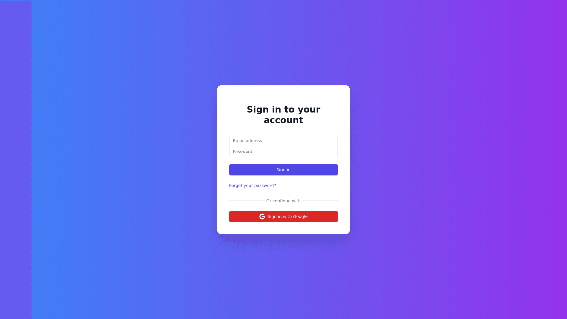 Component Preview